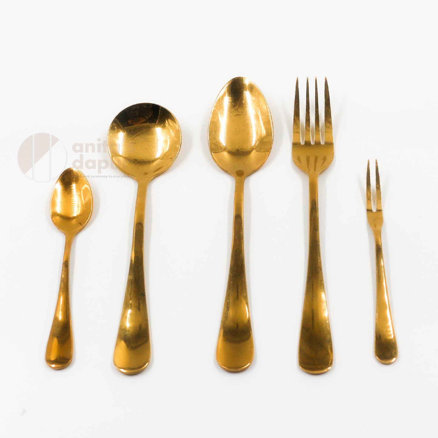 Dinner Spoon & Fork Gold