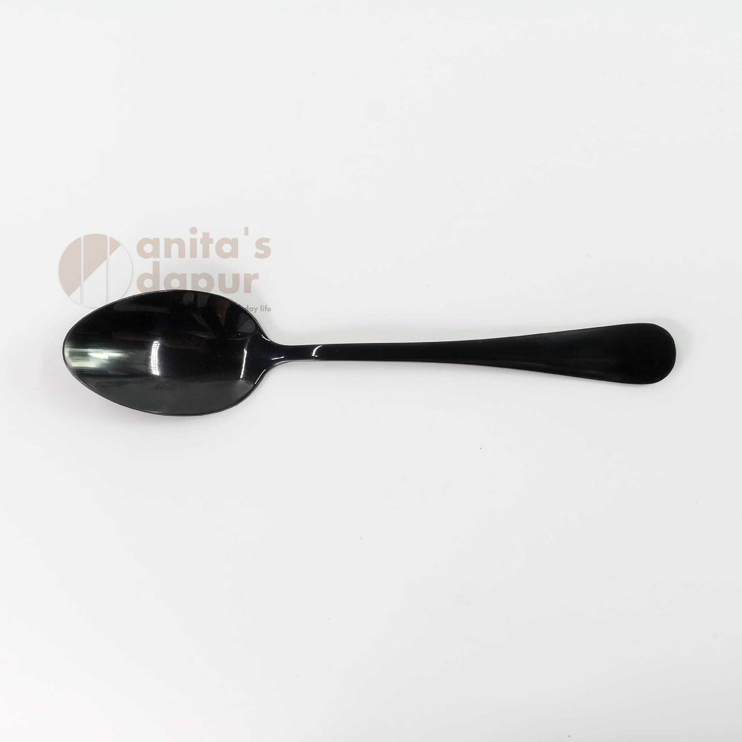Dinner Spoon & Fork Black