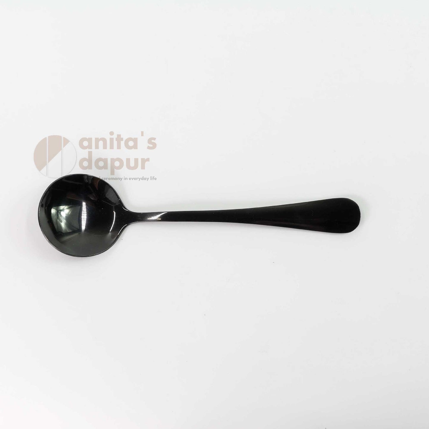 Dinner Spoon & Fork Black