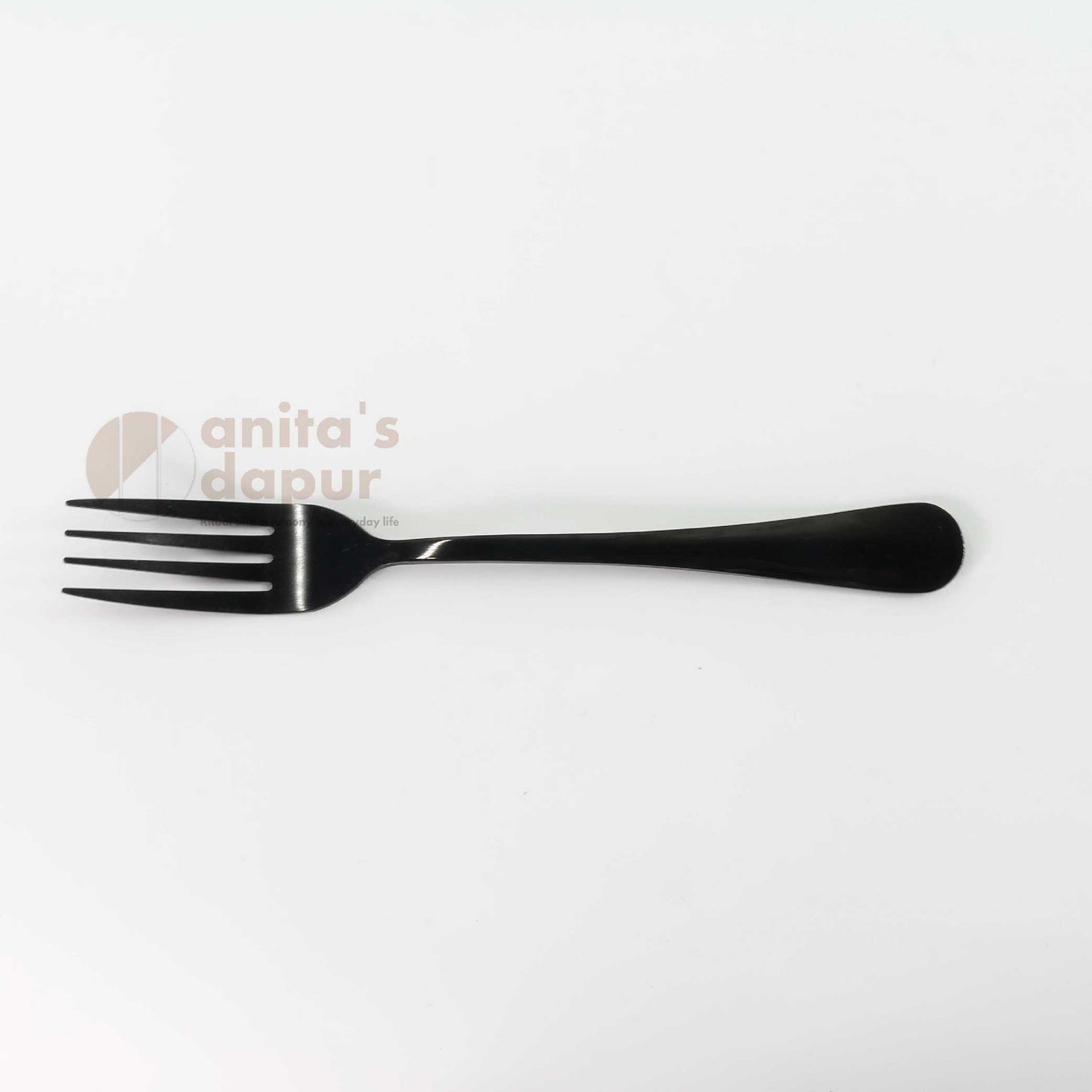 Dinner Spoon & Fork Black