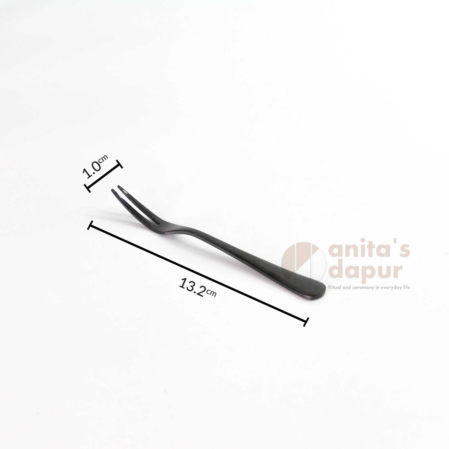Dinner Spoon & Fork Black