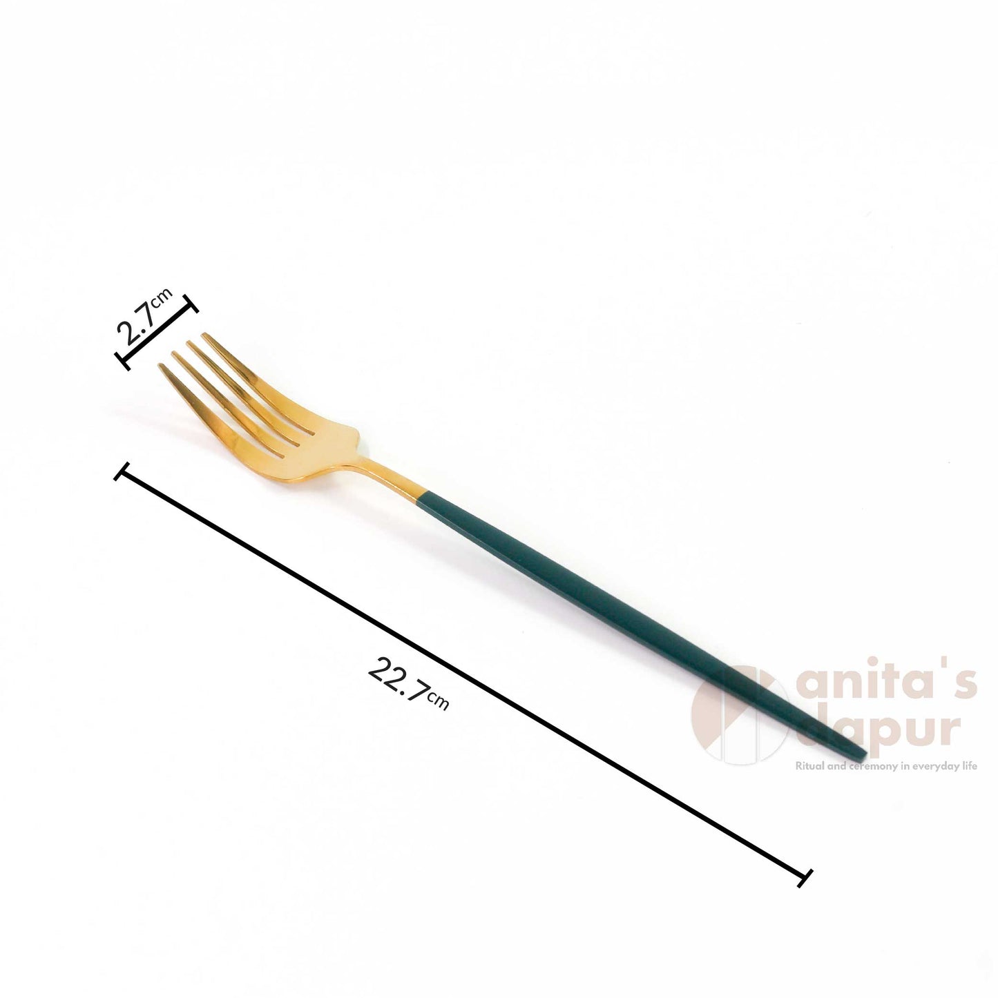 Cutlery Set Green (with box)