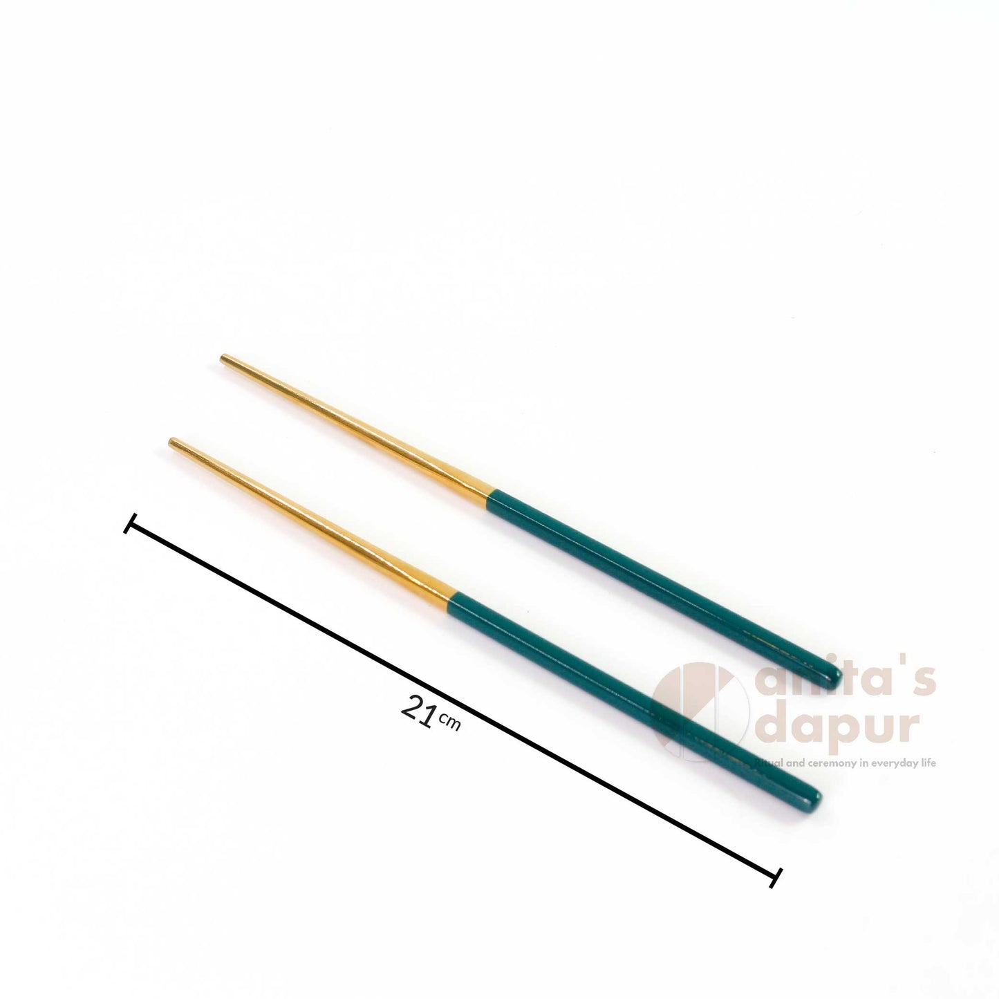 Cutlery Set Green (with box)