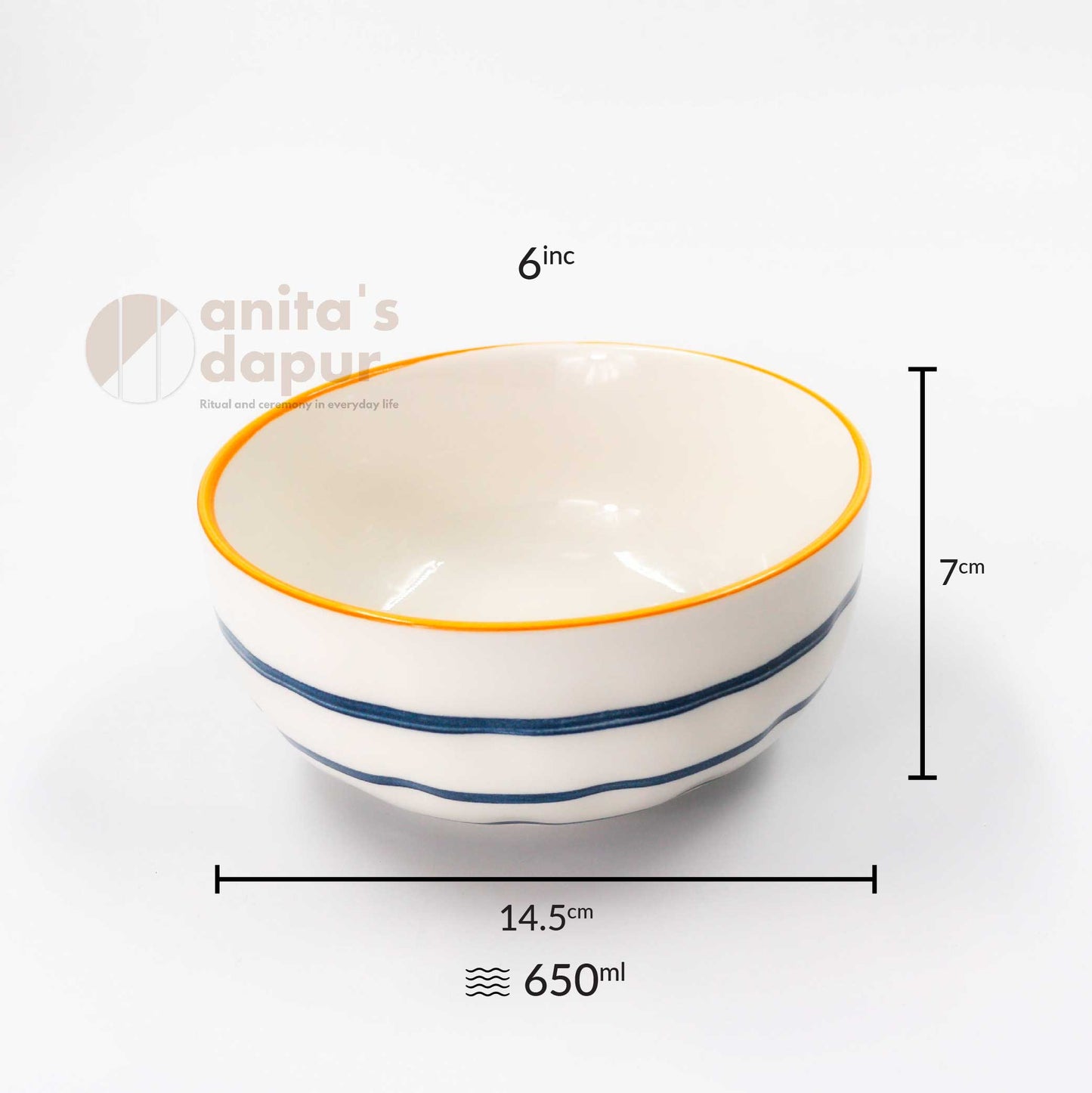 Wing Mill Bowl (6 inch and 8 inch)