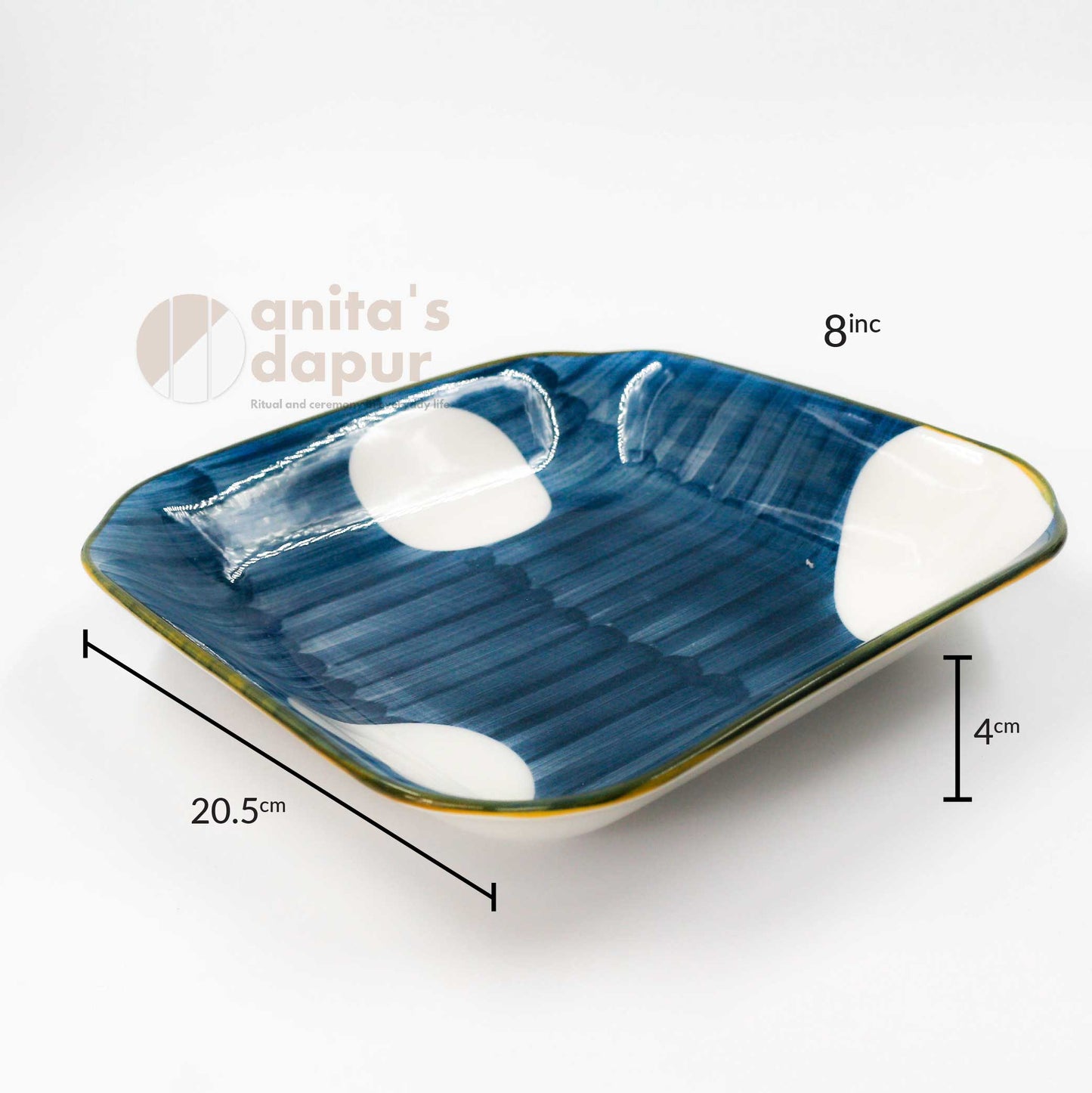 Moon Night Plate (8 inch)