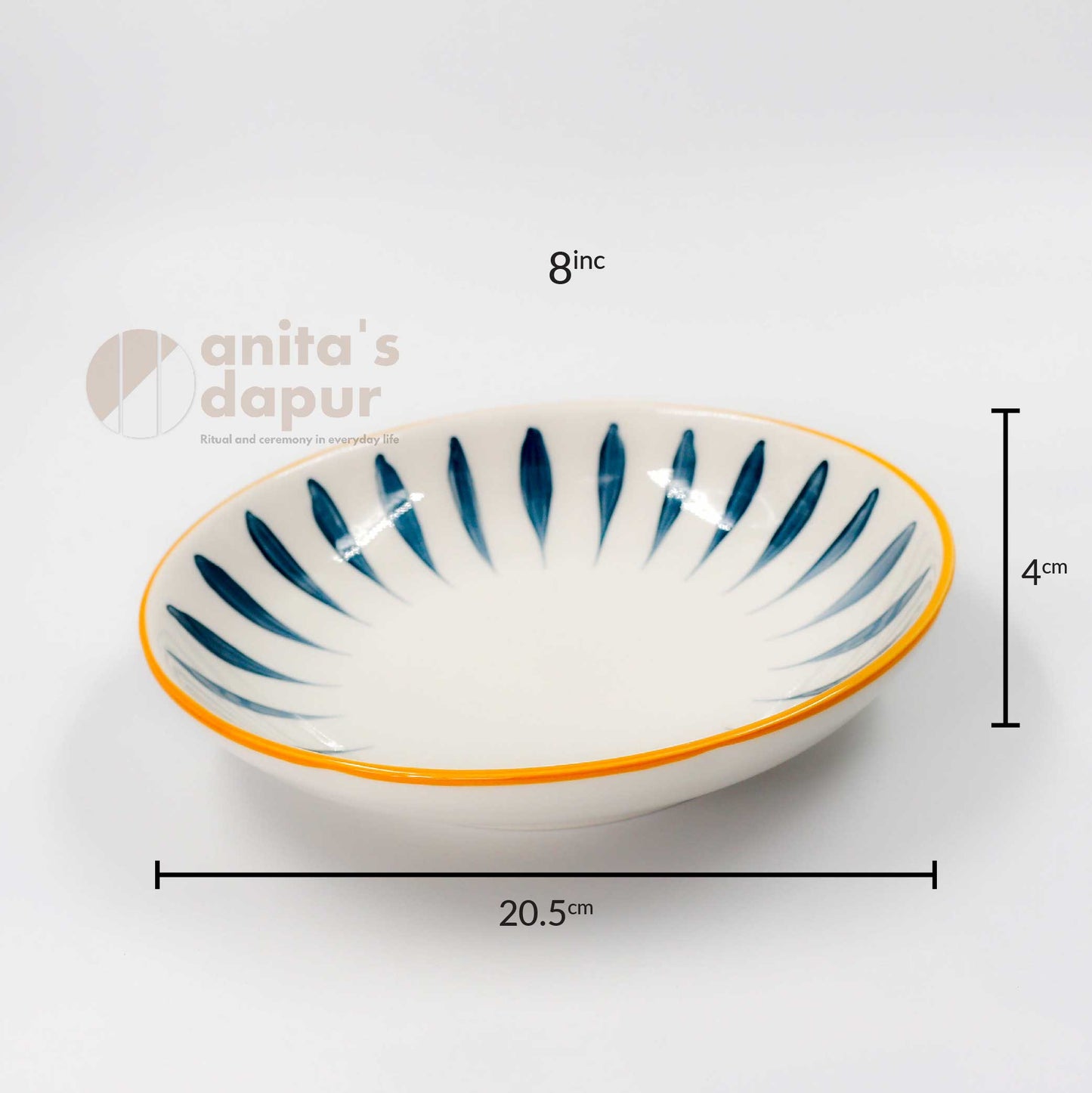 Leaves Series Plate (8 inch)