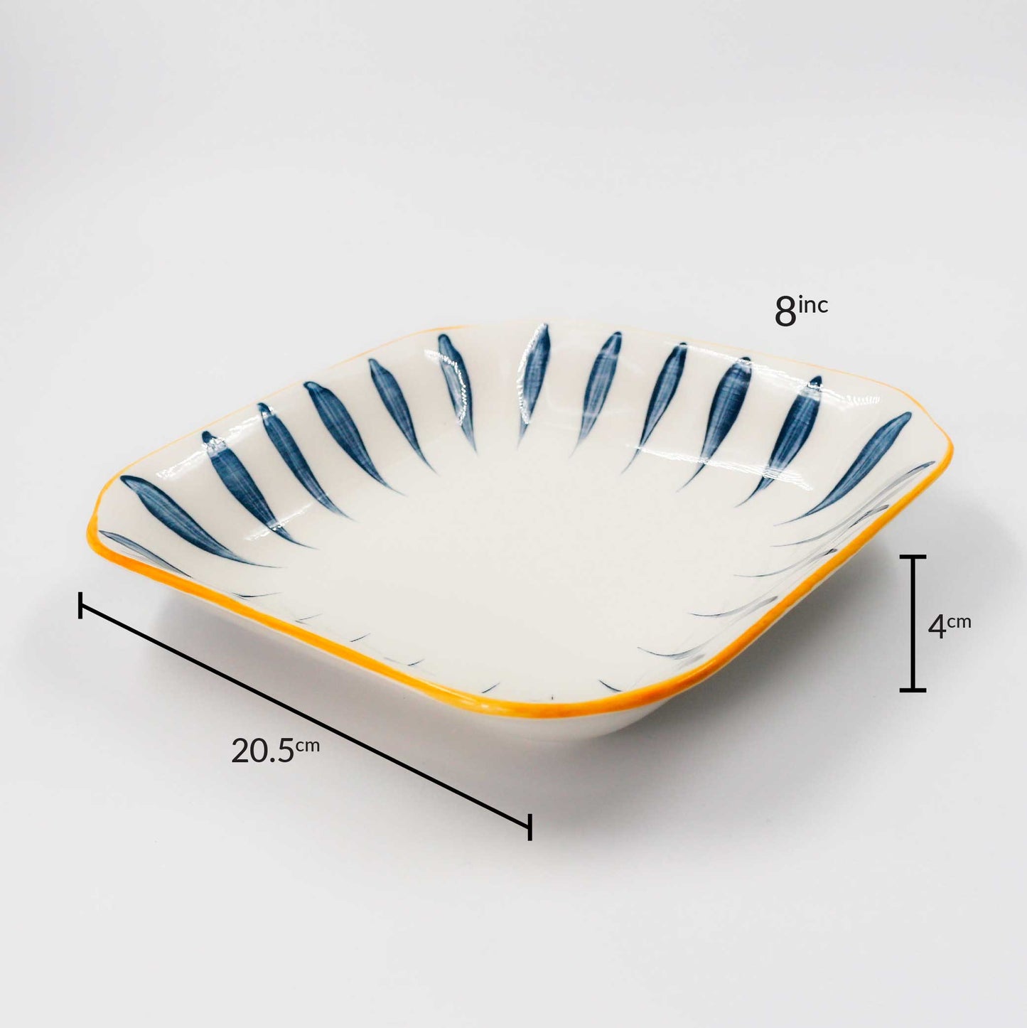Leaves Series Plate (8 inch)