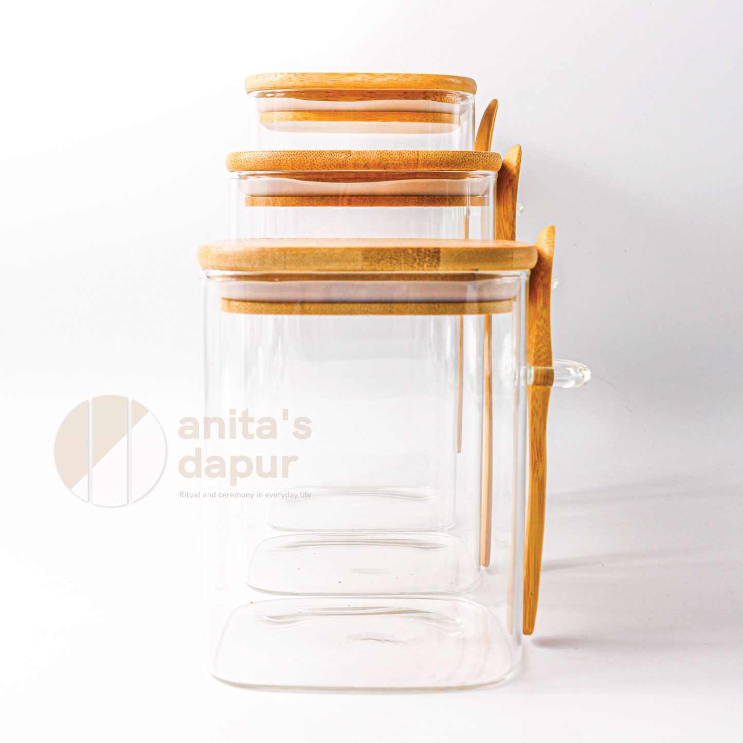 Sealed Square Jar