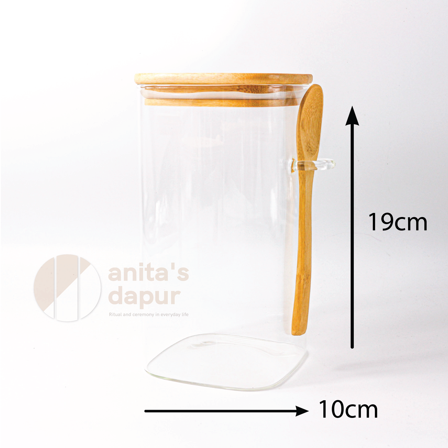 Sealed Square Jar
