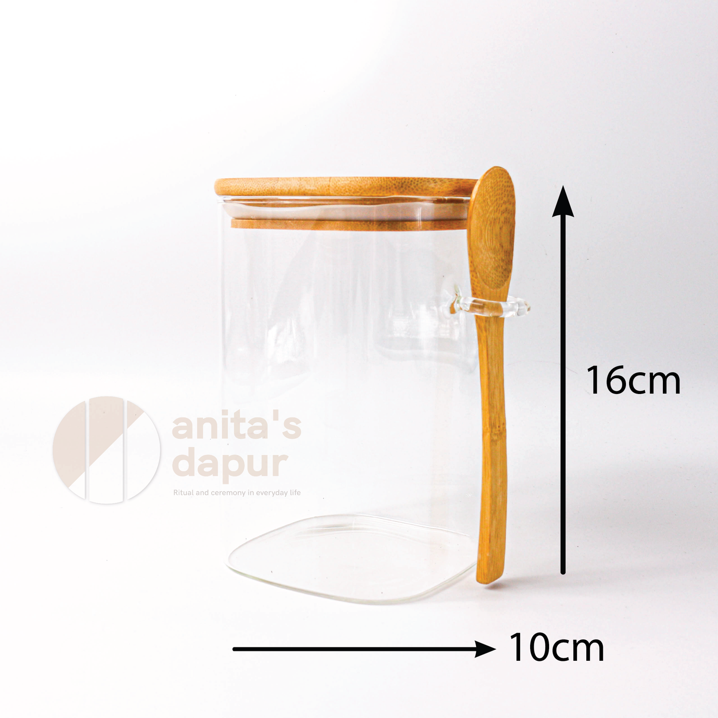 Sealed Square Jar