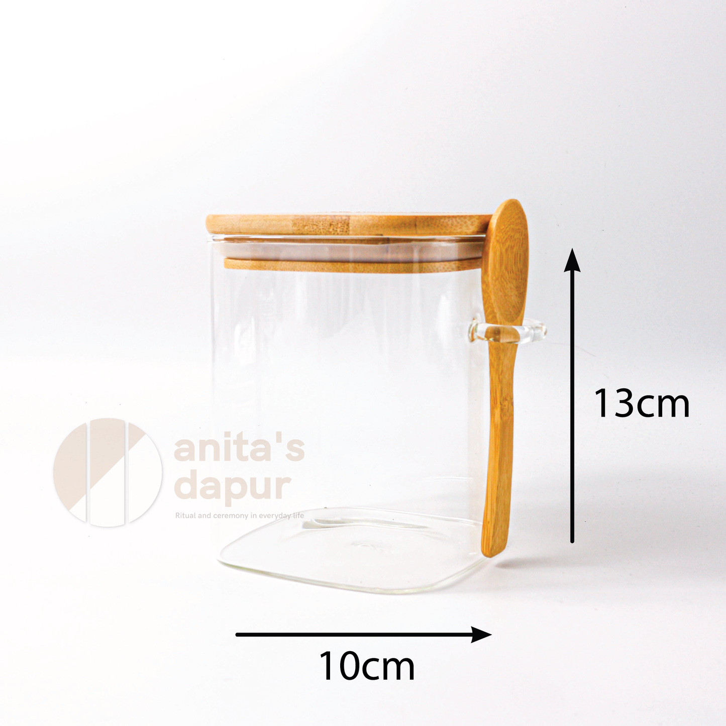 Sealed Square Jar