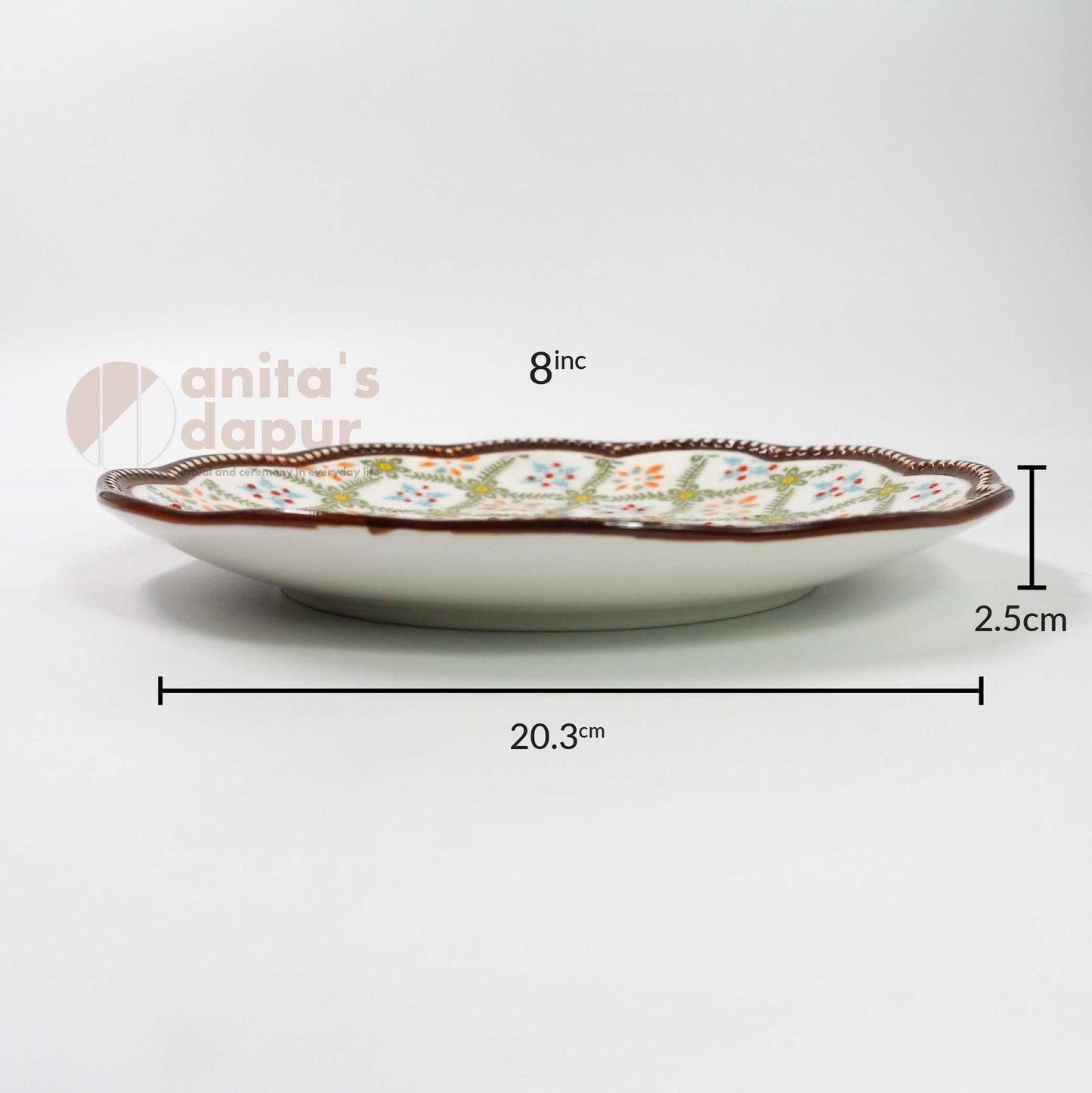 Green Leaf Plate (8 inch , 10 inch)