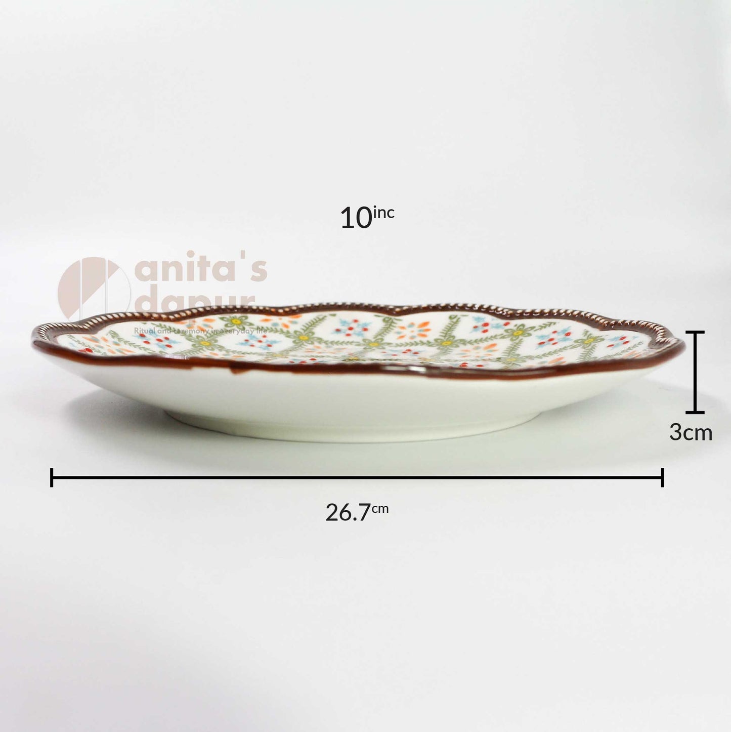 Green Leaf Plate (8 inch , 10 inch)