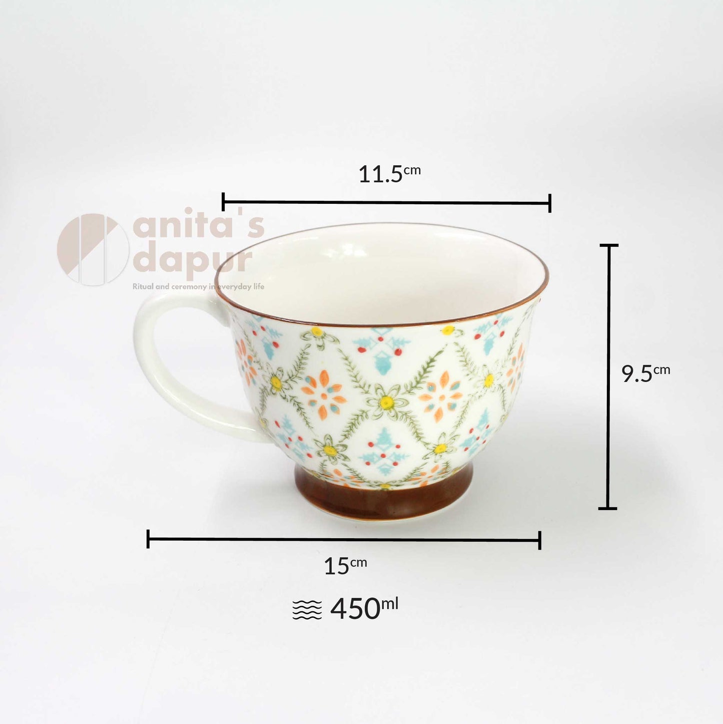 Green Leaf Coffee Cup