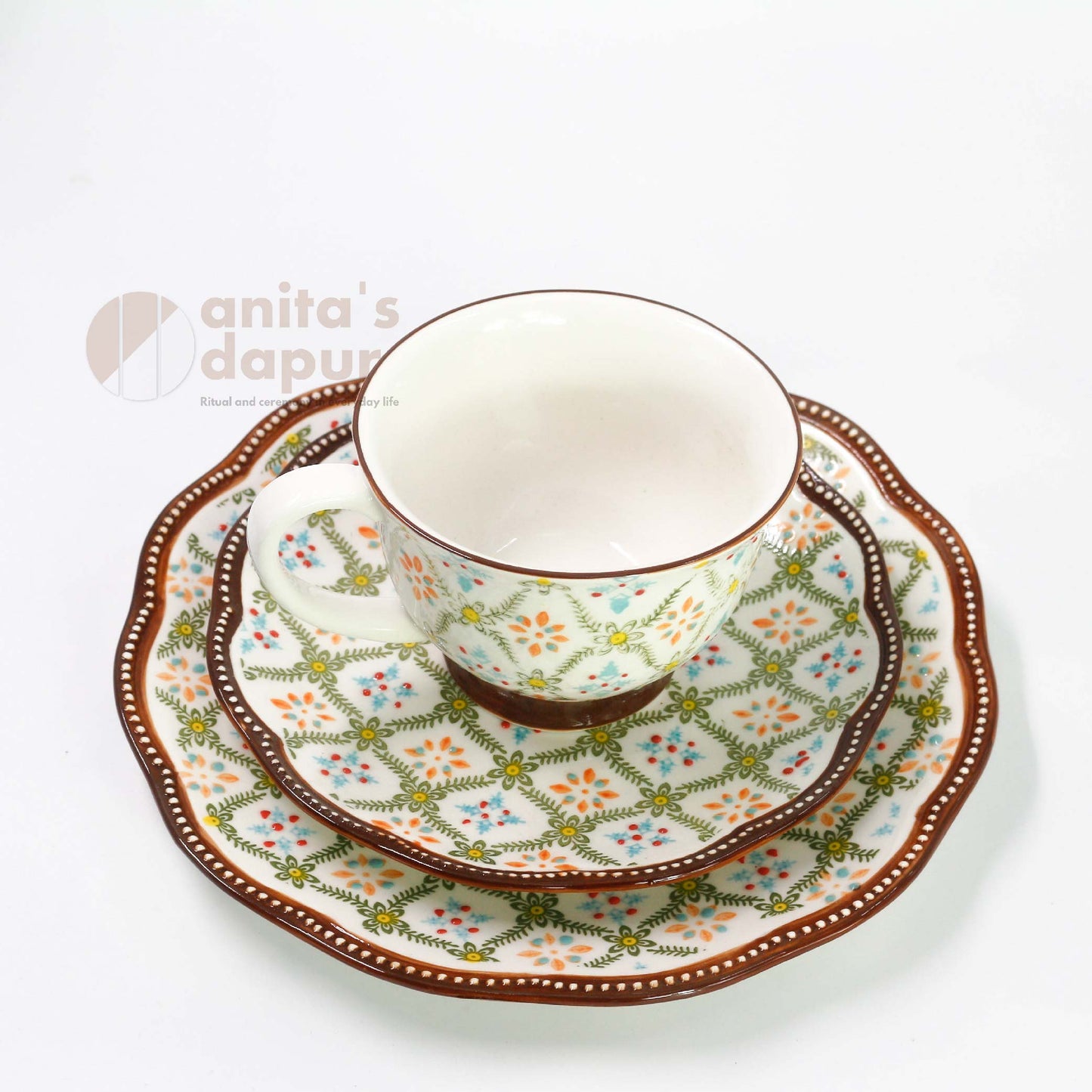 Green Leaf Coffee Cup