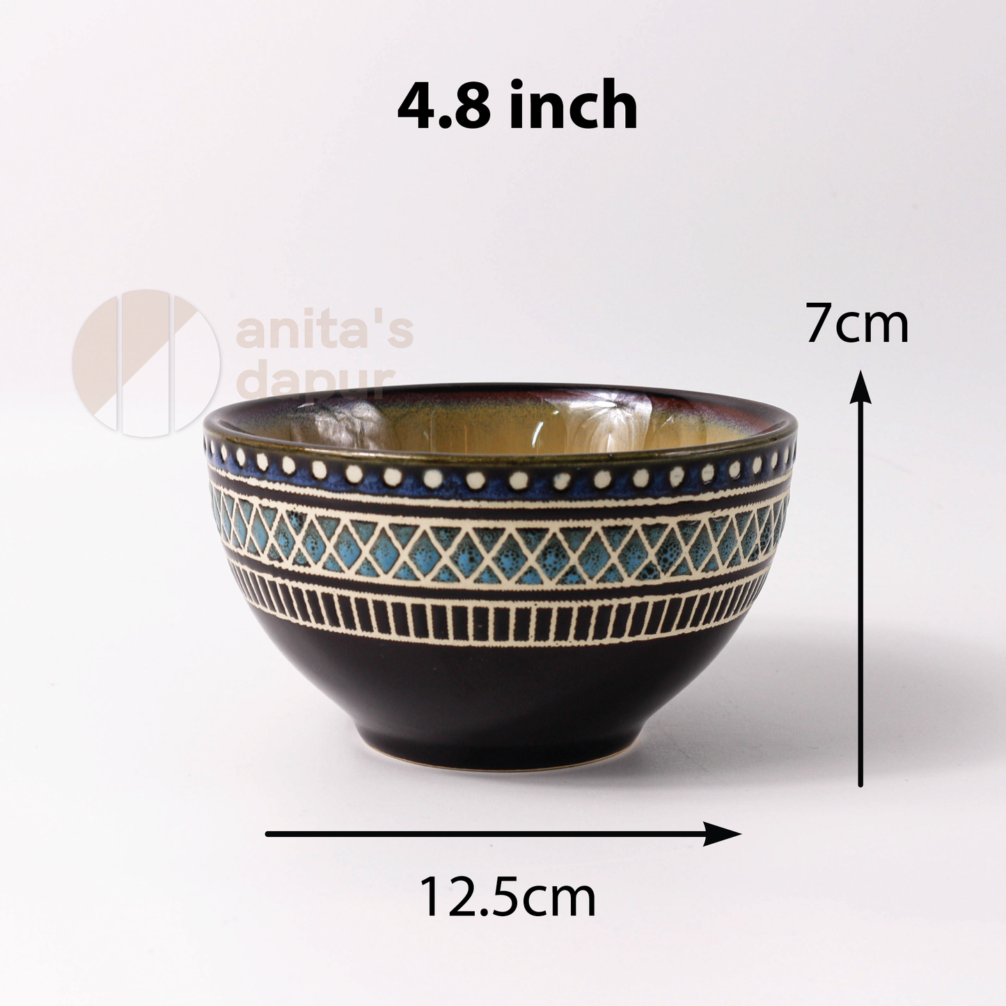 Exotic Series Bowls (4.8 inch , 6 inch , 9 inch)