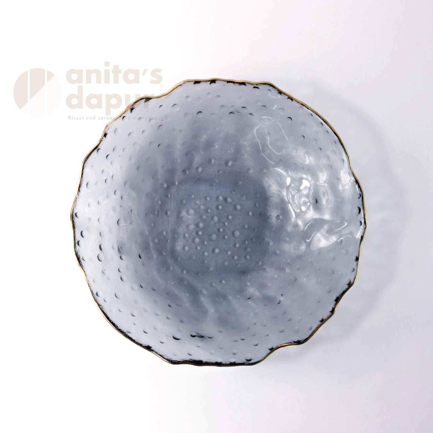 Smoky Grey Salad Bowl (8 inch)