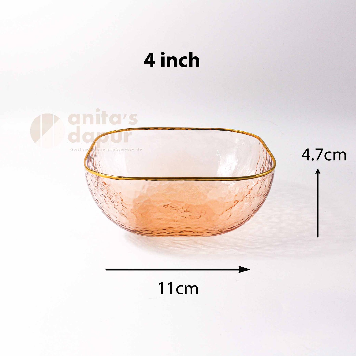 Champagne Salad Bowls (4 inch , 6 inch)