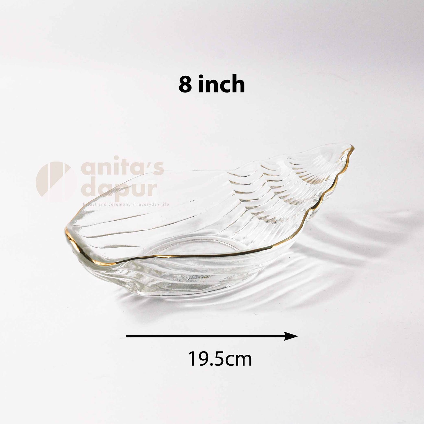 Glass Dish (5 inch , 6 inch , 8 inch)