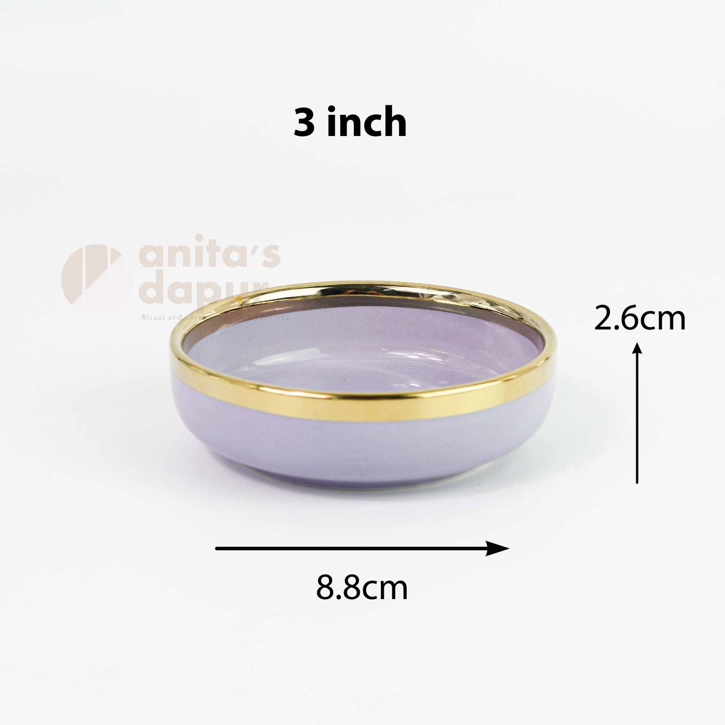 Premium Purple Plate (saucer , 8inch , 10inch , 11.5inch)