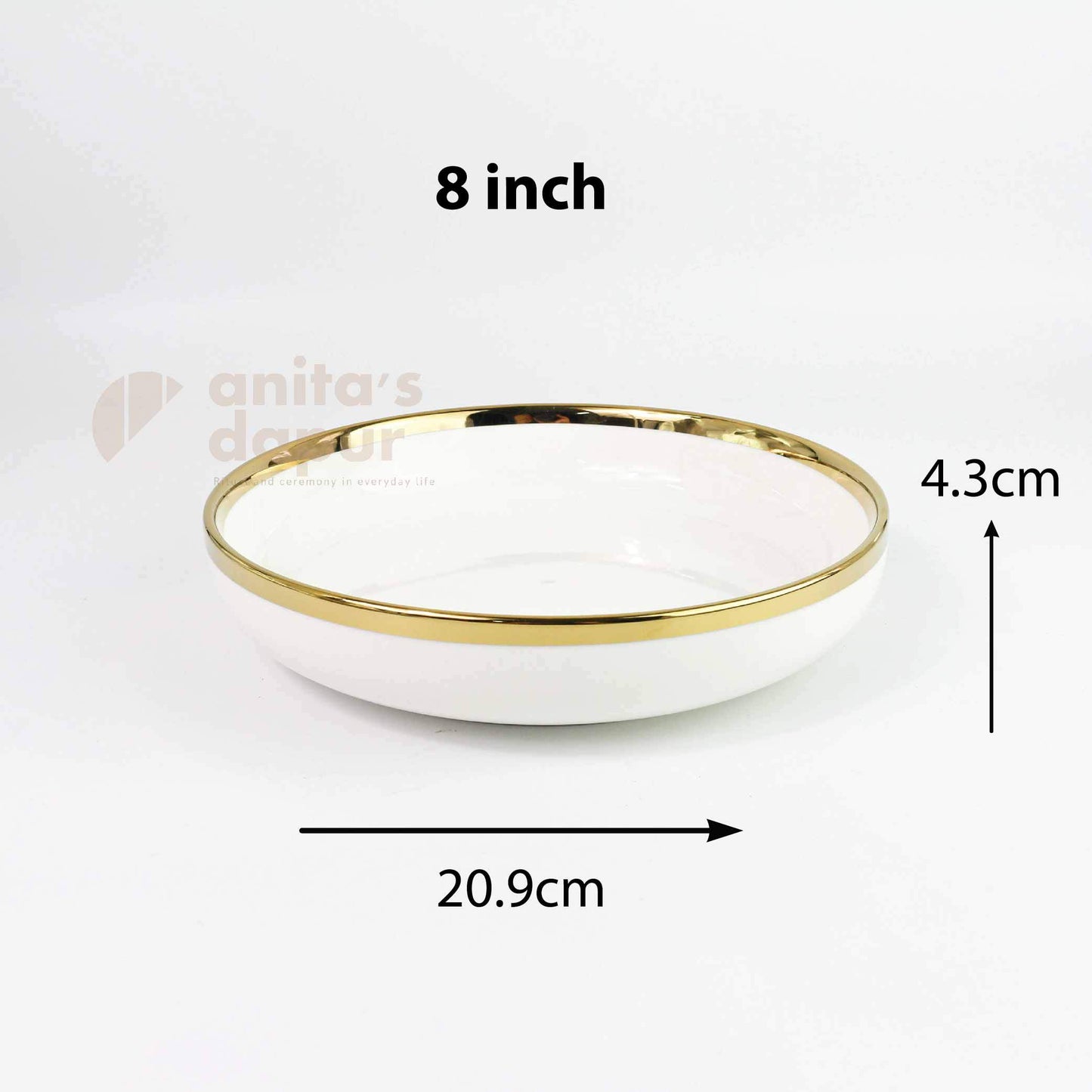 Premium White Plate (saucer , 8inch , 10inch , 11.5inch)