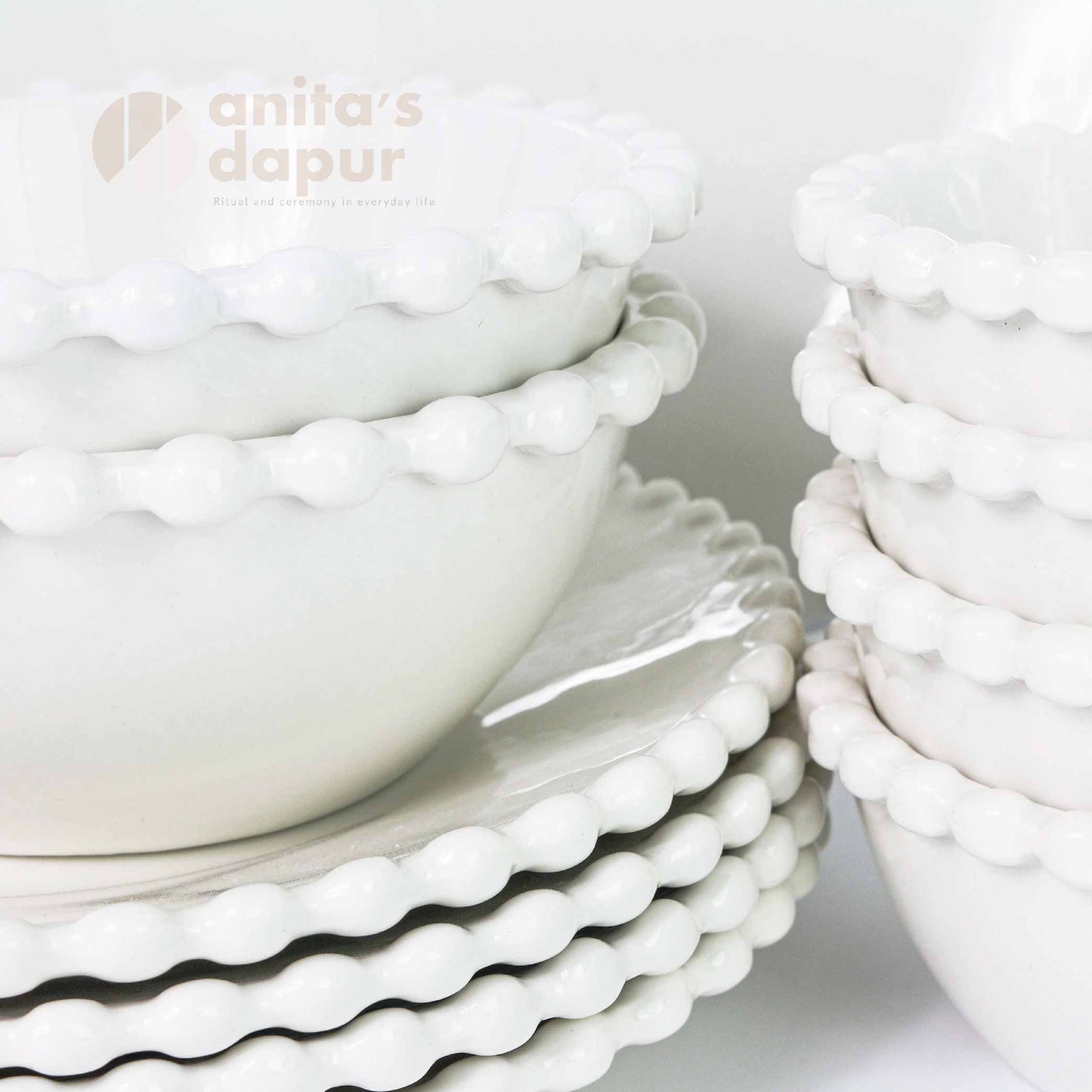 White Beads Series Set