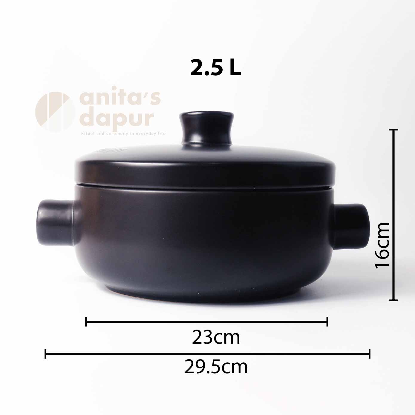 Round Handle Steamer Casserole (2.5L)