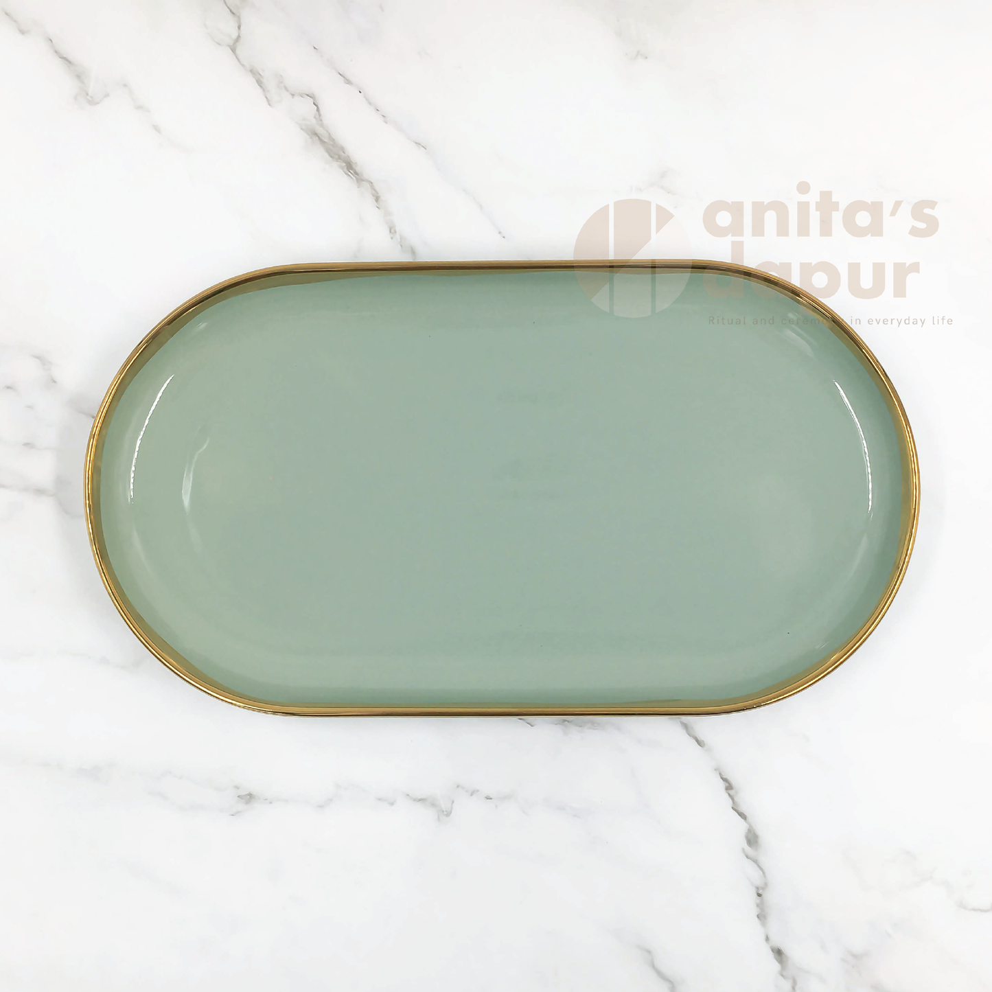 Premium Plate Light Green (saucer , 8inch , 9inch , 10inch , 11.5inch)