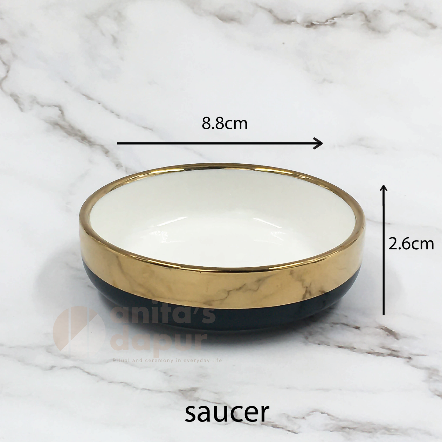 Premium Plate Navy (saucer , 8inch , 9inch , 10inch , 11.5inch)