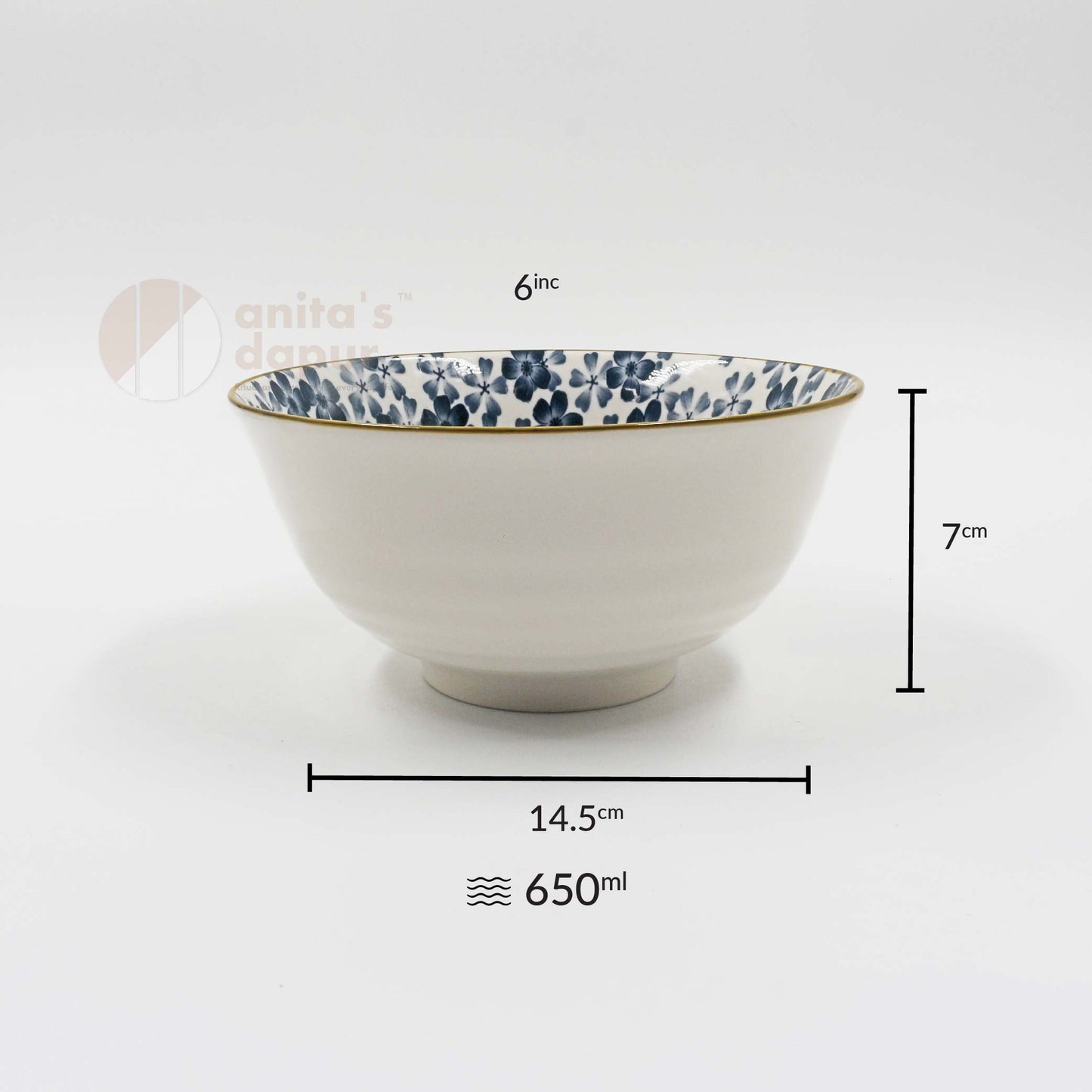 Romantic Sakura Bowls (6inch , 8inch)