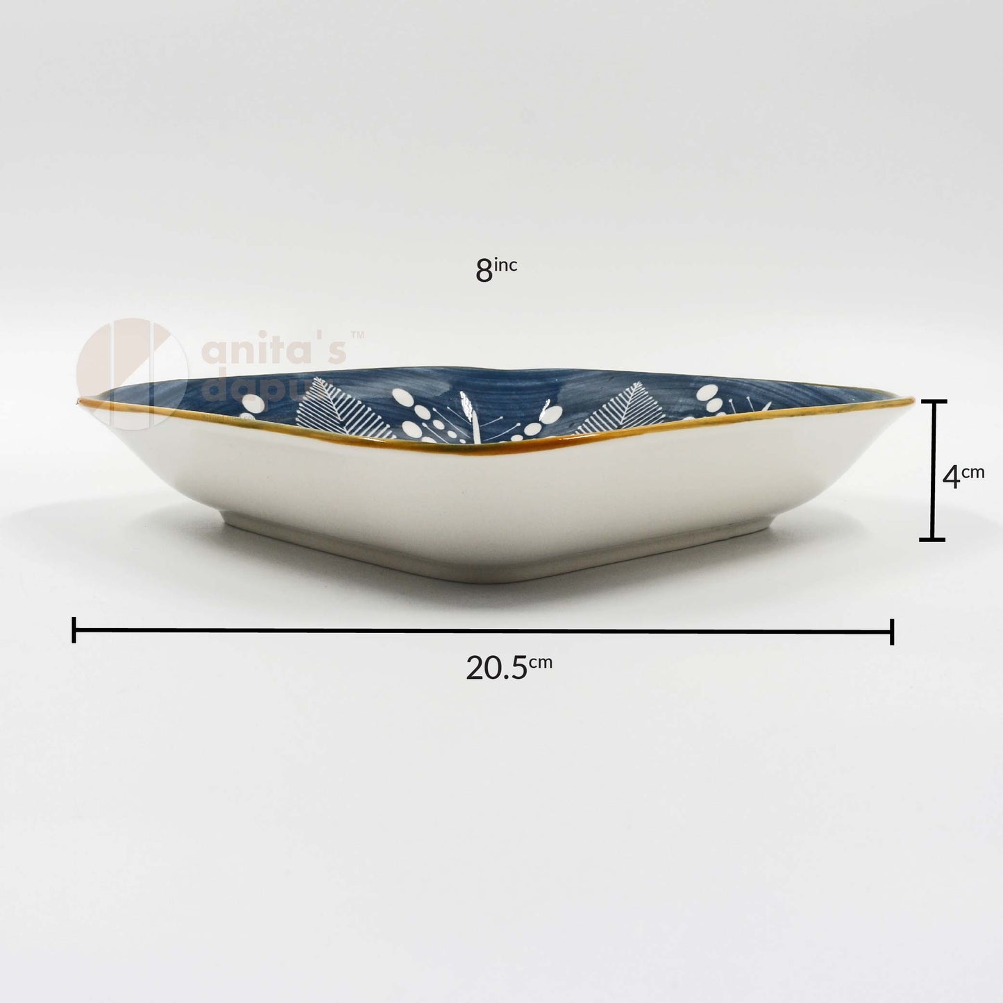 Snowflake Plate (8inch)