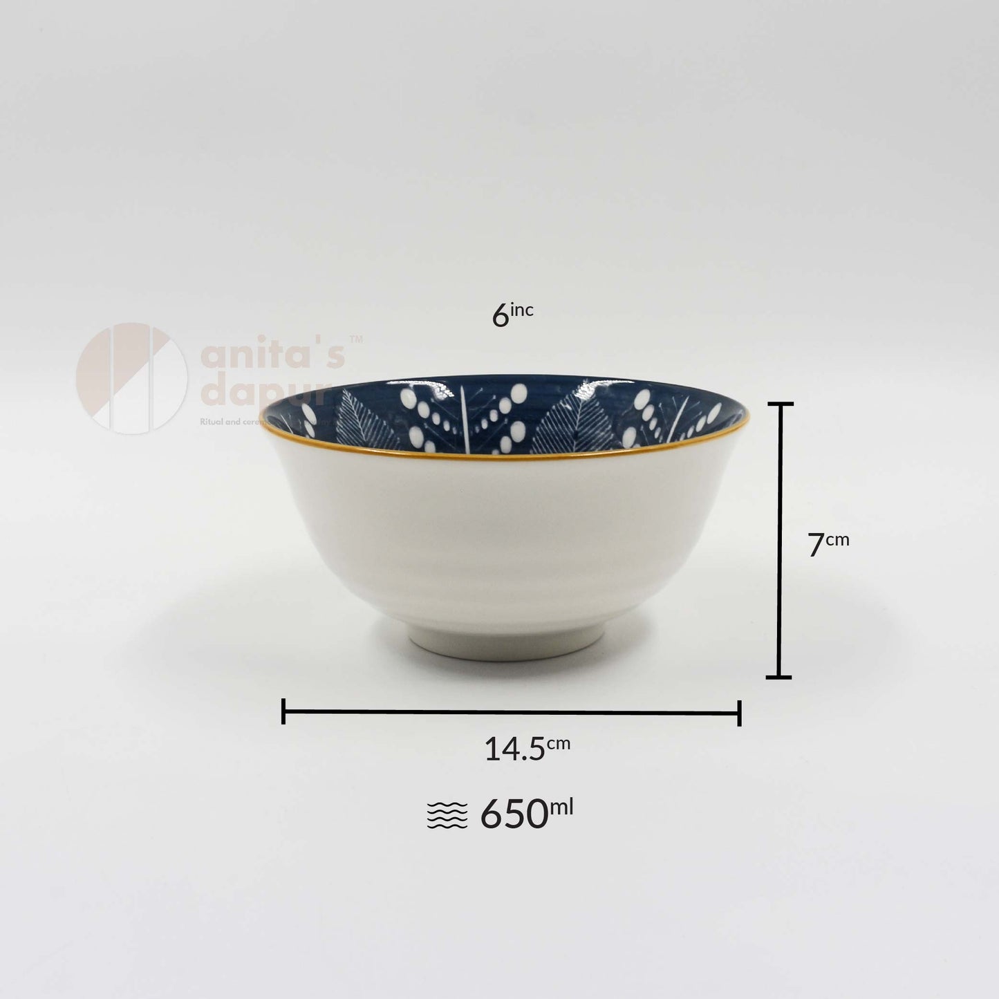 Snowflake Bowls (6inch , 8inch)