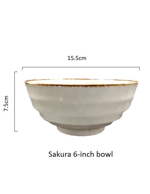 Pink Sakura Bowls (6inch and 8inch)