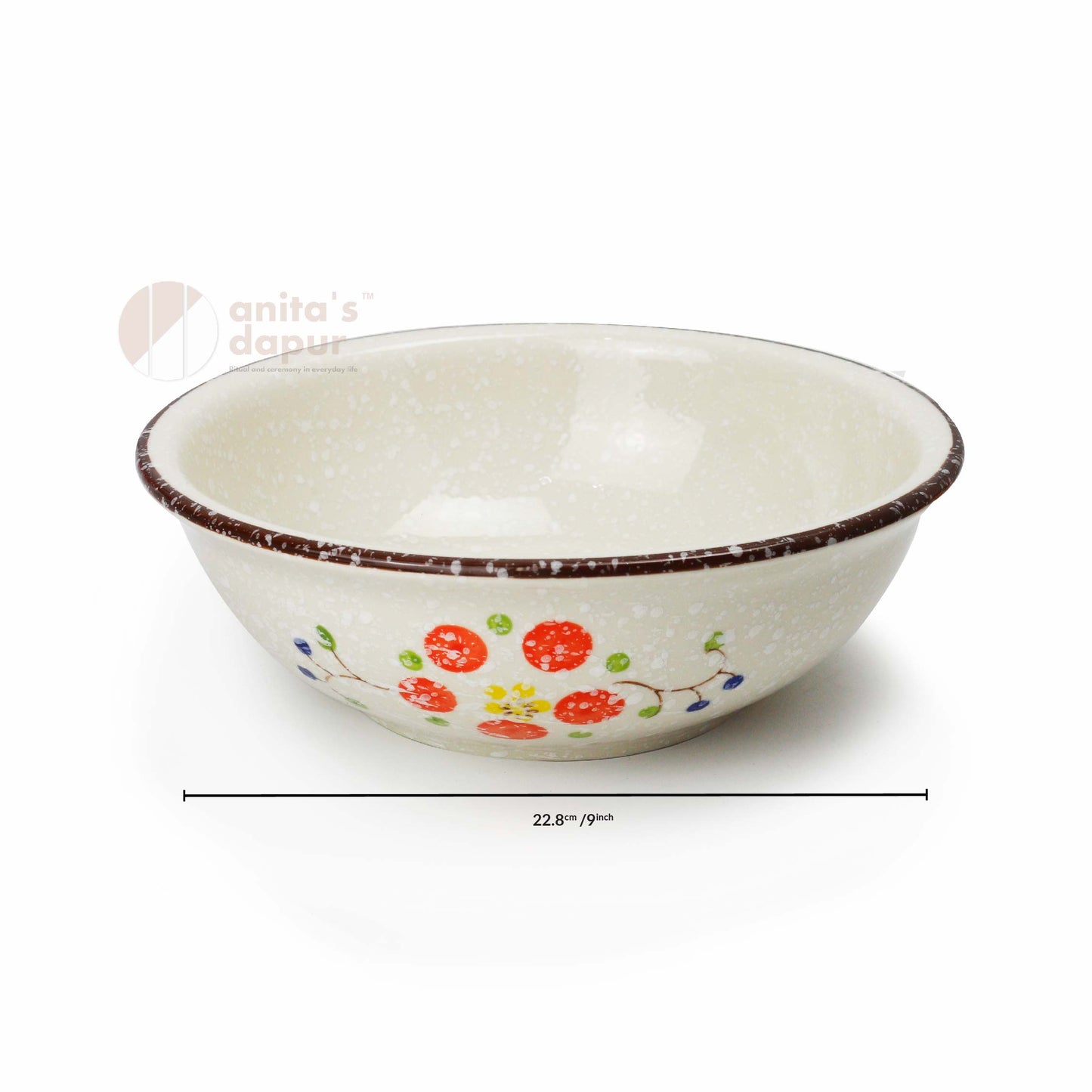 Rusberry Colourful Bowl (6 inch , 9 inch)
