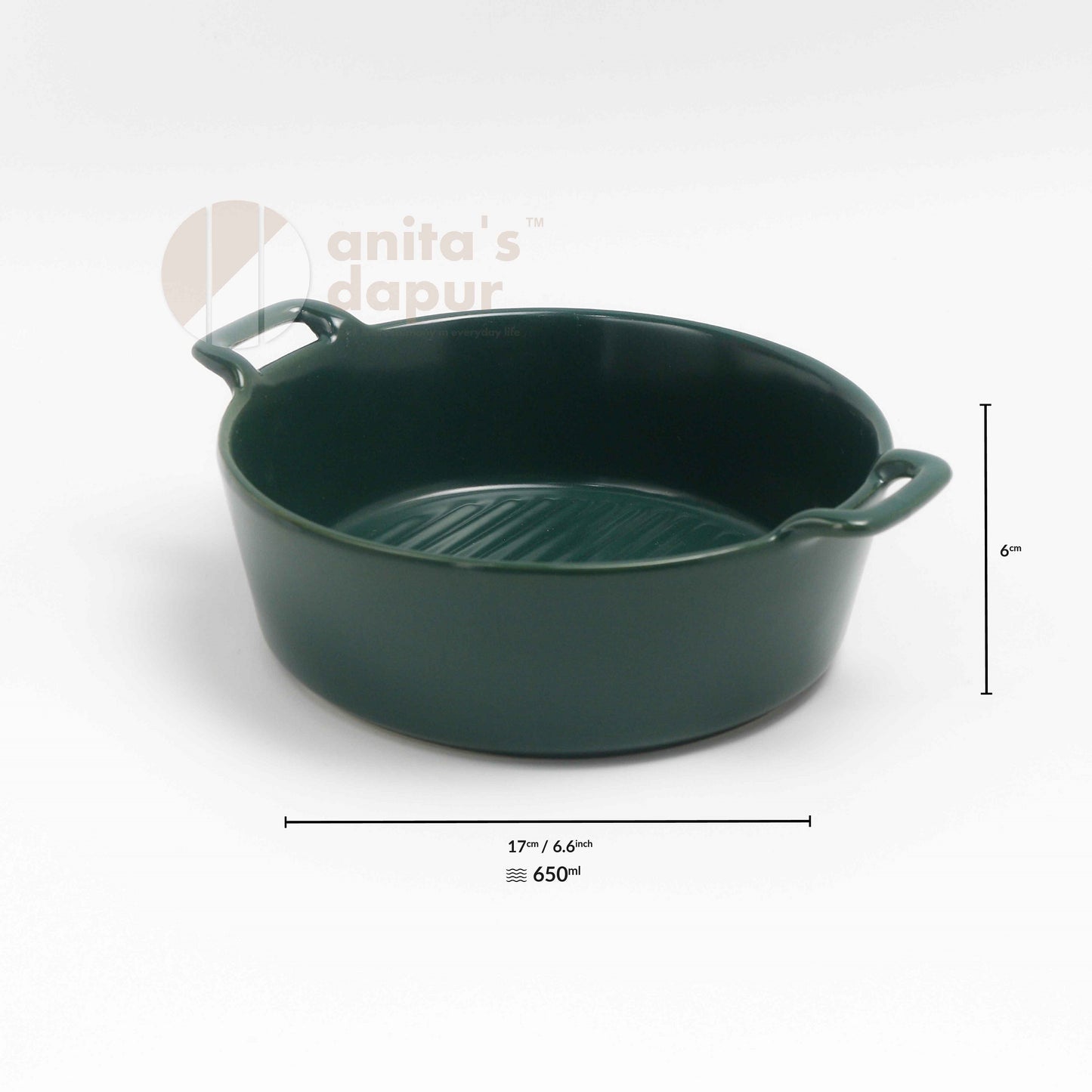 Round Double Handle Bakeware