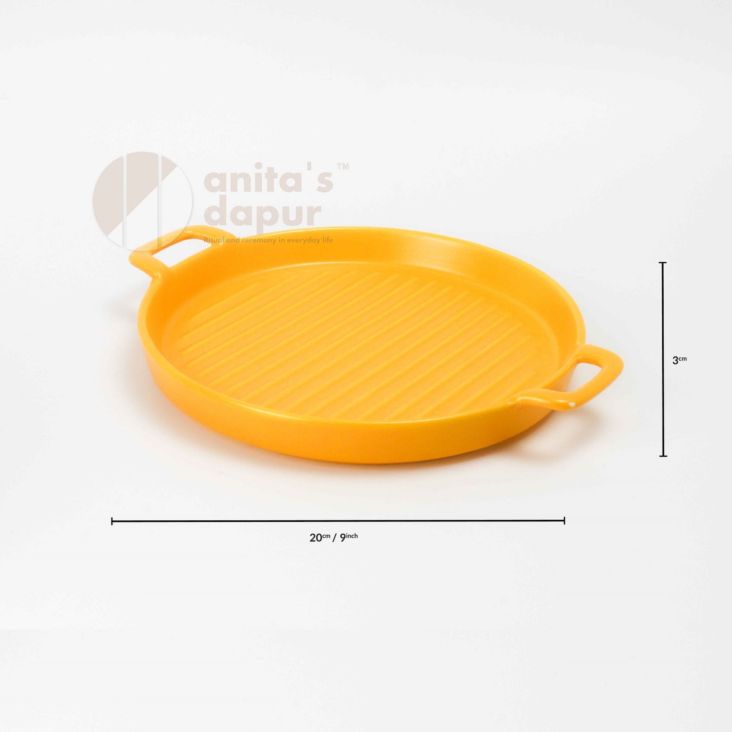 Round Double Handle Bake Pan