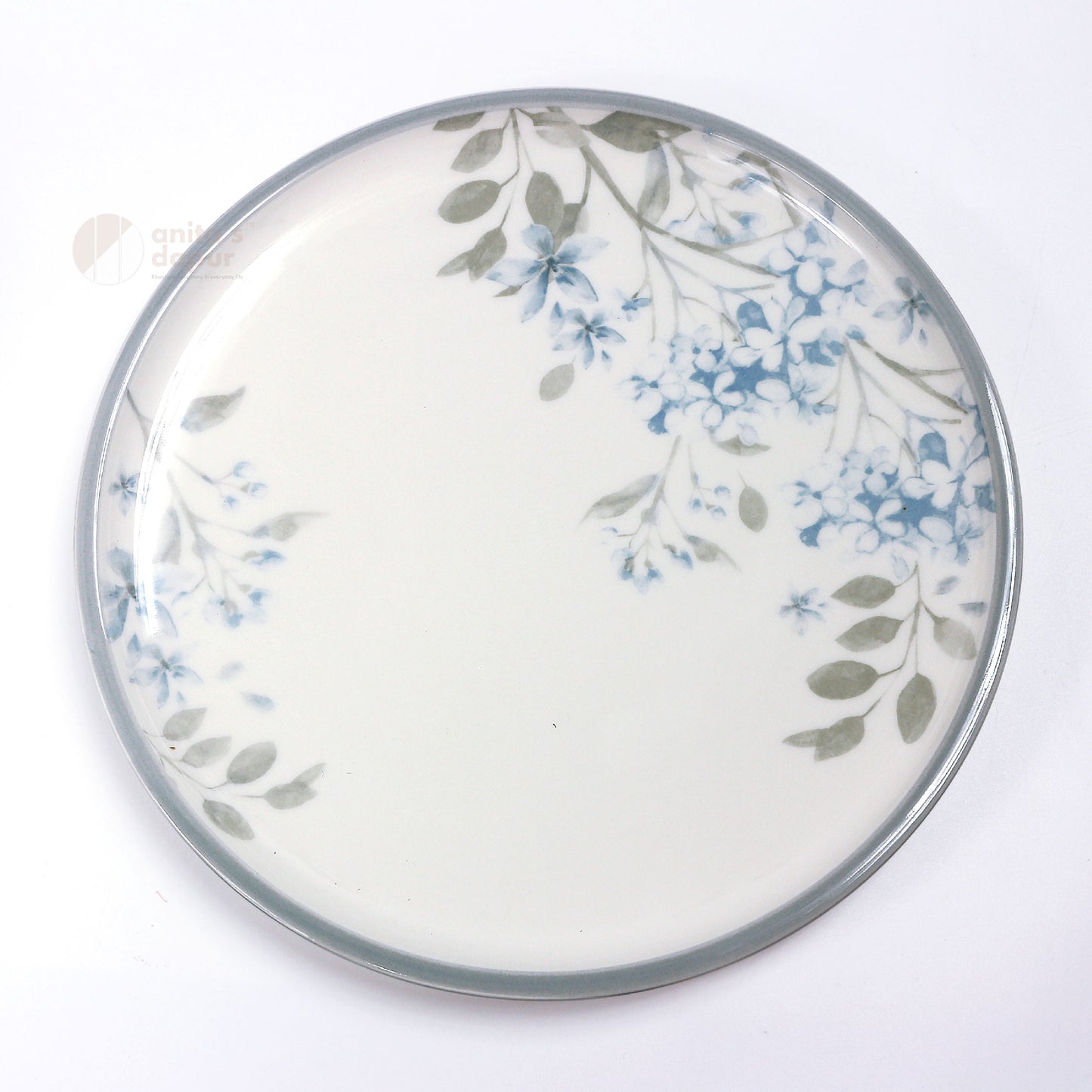 Pastoral Purple Leaf Plate (8.5 inch , 10.5 inch , 11 inch)