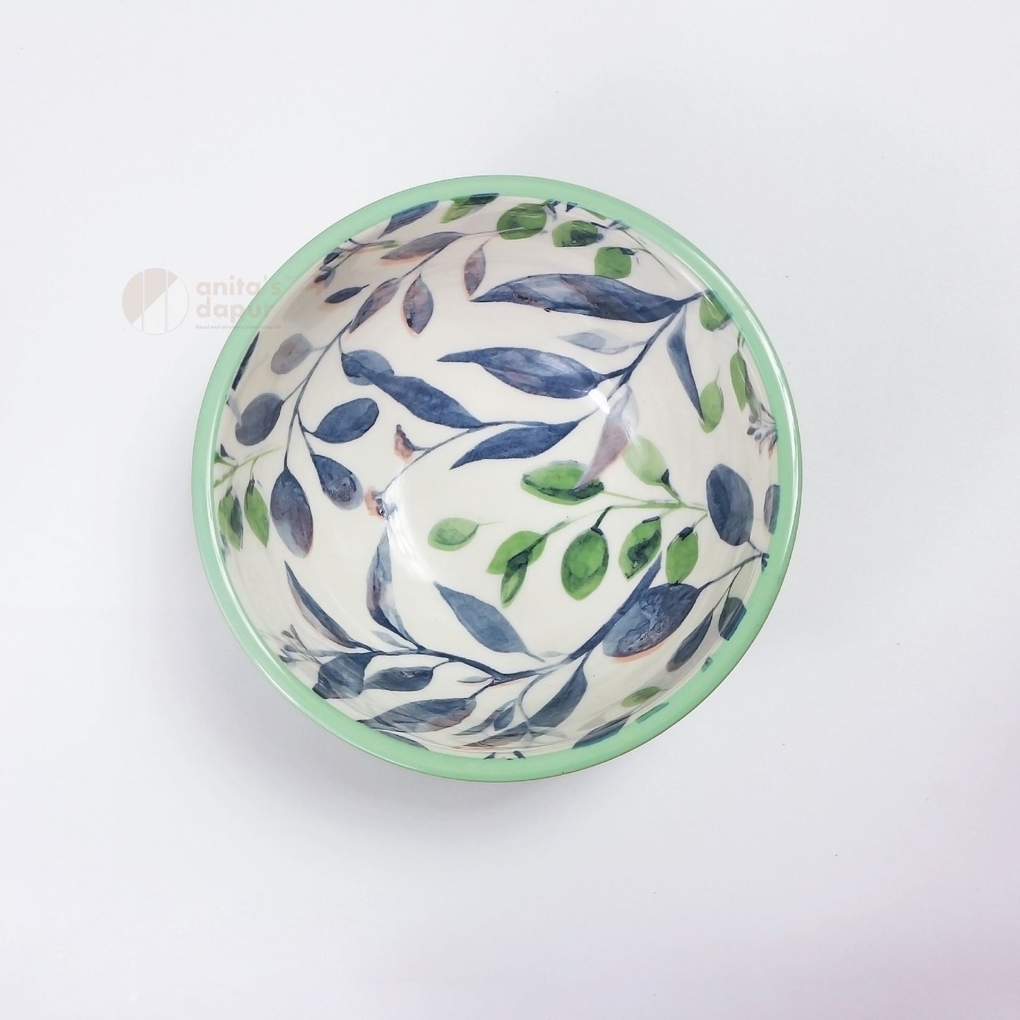 Pastoral Green Leaf Bowl (6 inch)