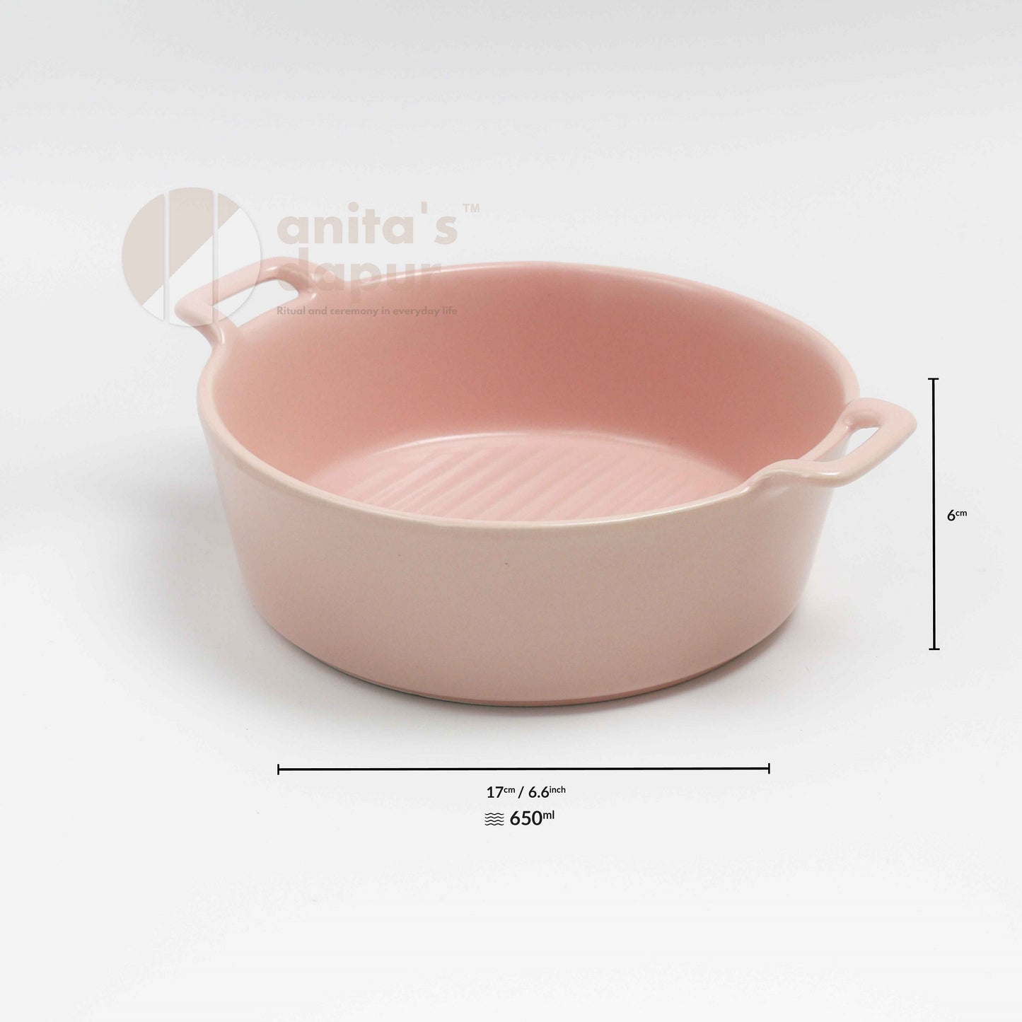 Round Double Handle Bakeware