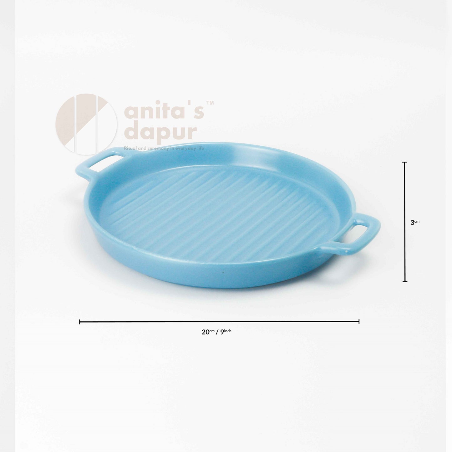 Round Double Handle Bake Pan