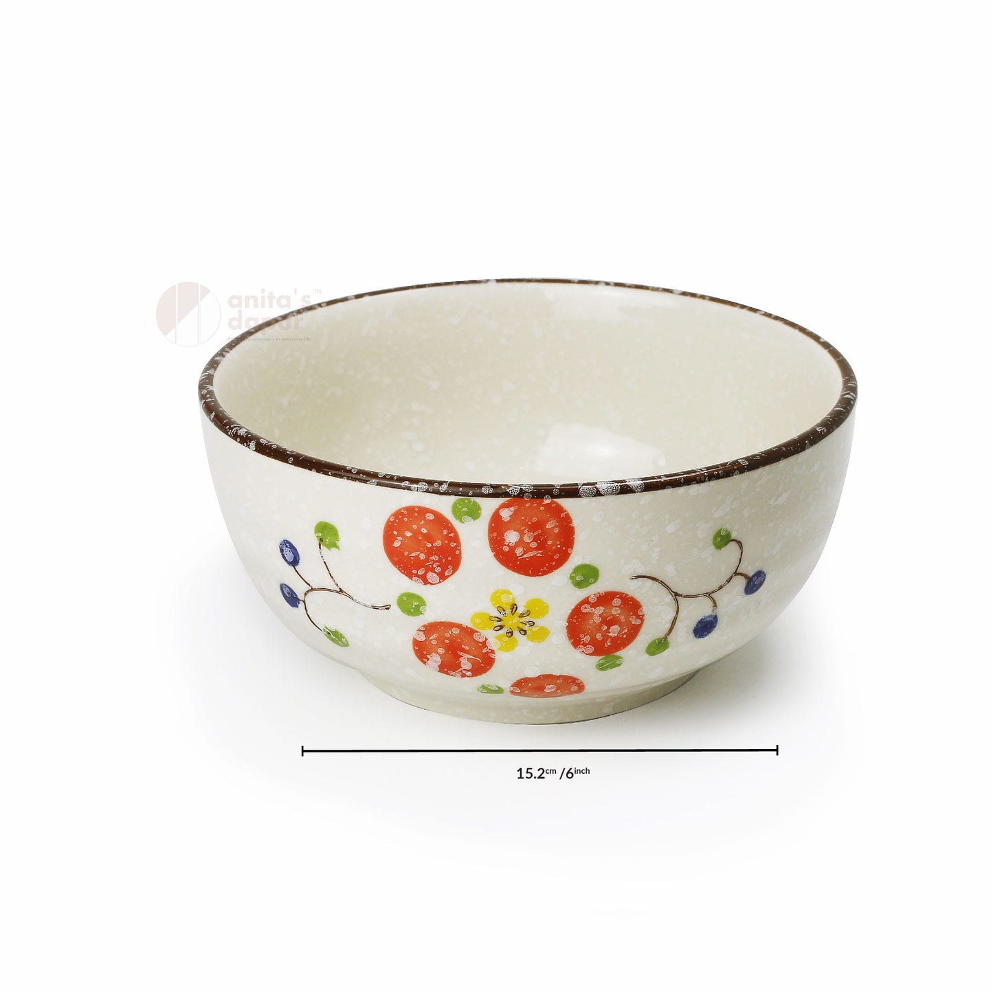 Rusberry Colourful Bowl (6 inch , 9 inch)