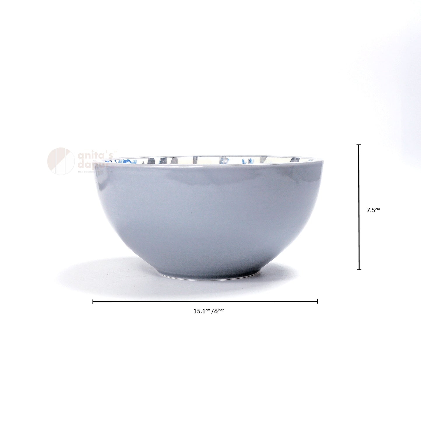 Pastoral Purple Leaf Bowl (6 inch)