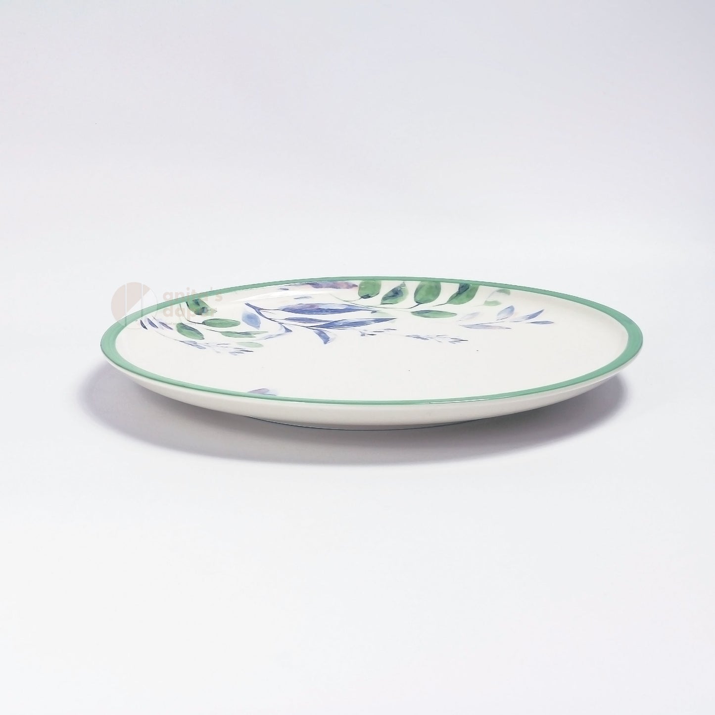 Pastoral Green Leaf Plate (8.5 inch , 10.5 inch , 11 inch)