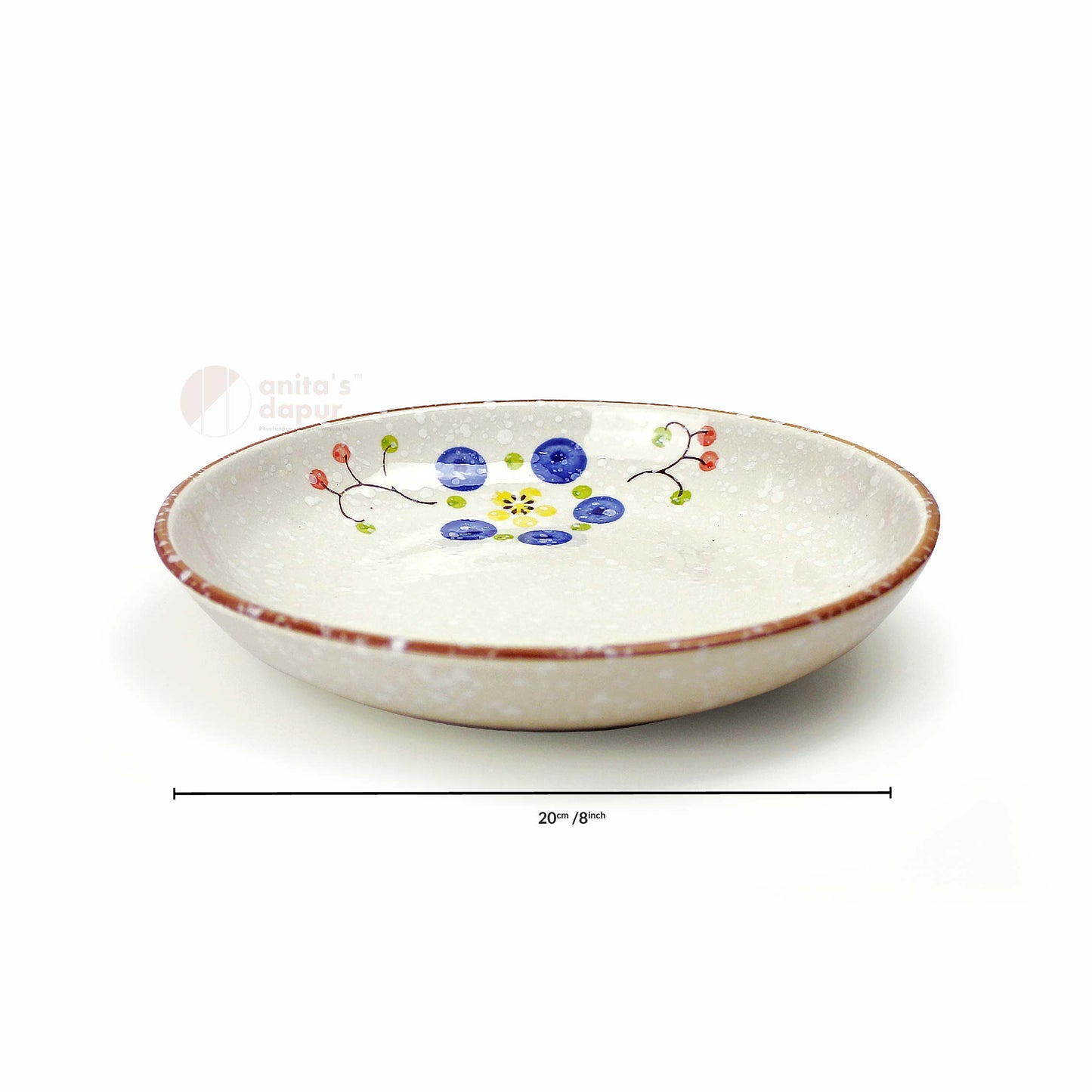 Blueberry Colourful Plate (4 inch , 7inch , 8 inch , 12 inch)