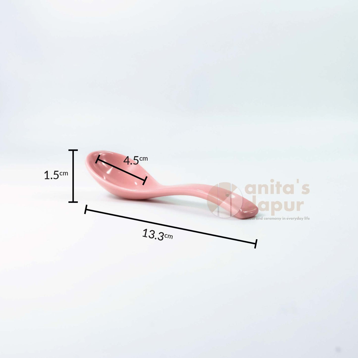 Matte Spoon Blue , Pink , White , Grey,Turquoise (Big and Small)
