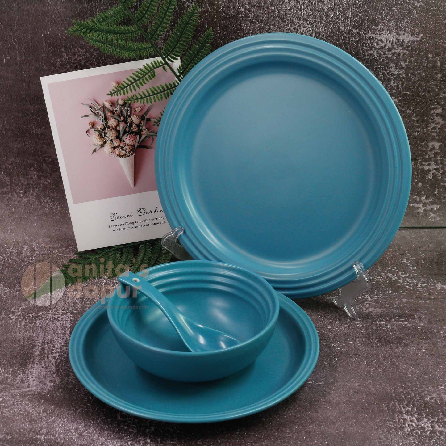 Matte Bowl Turquoise (6inch)