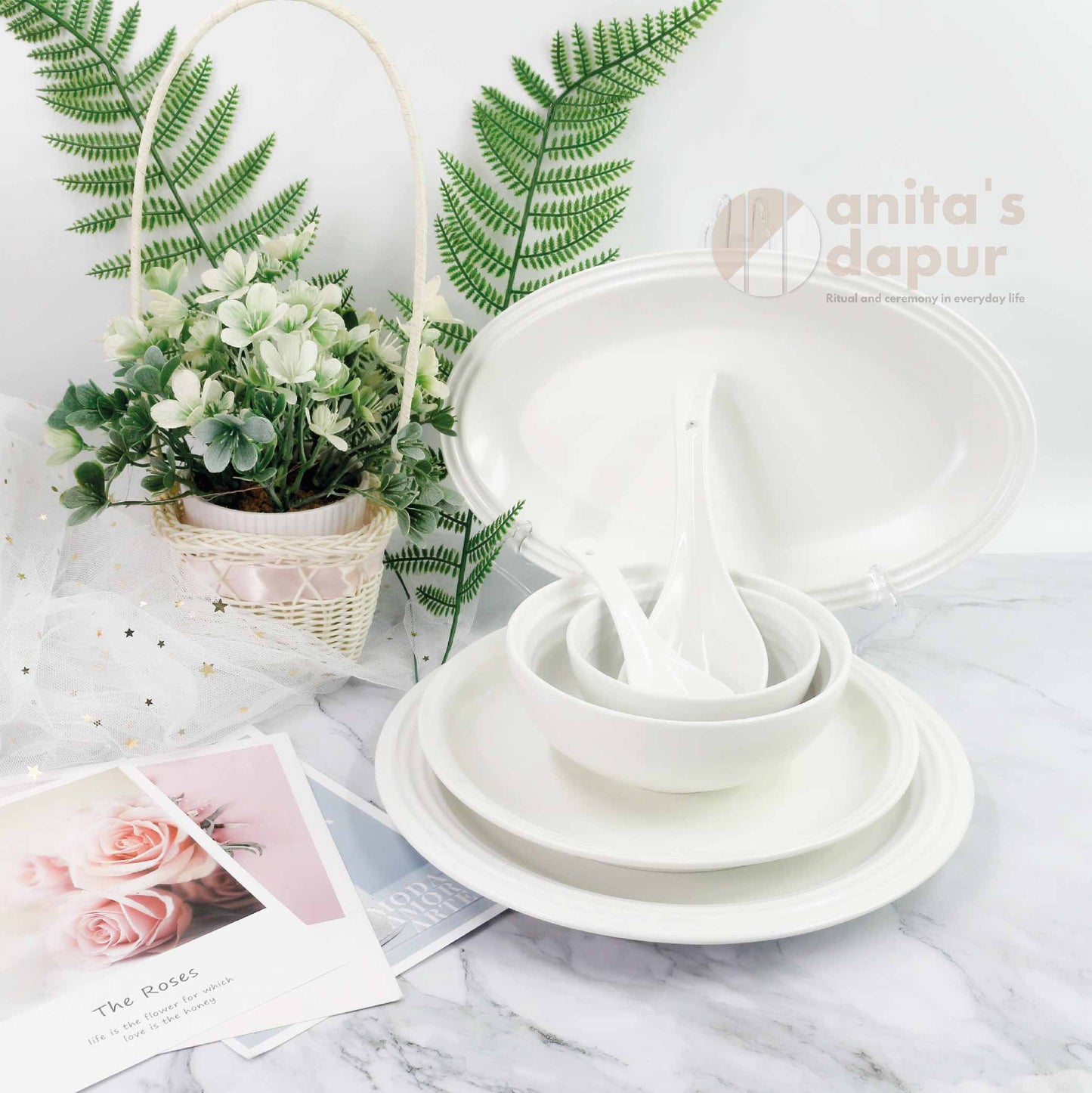 Matte Bowls White (4.5inch , 6inch , 8inch)