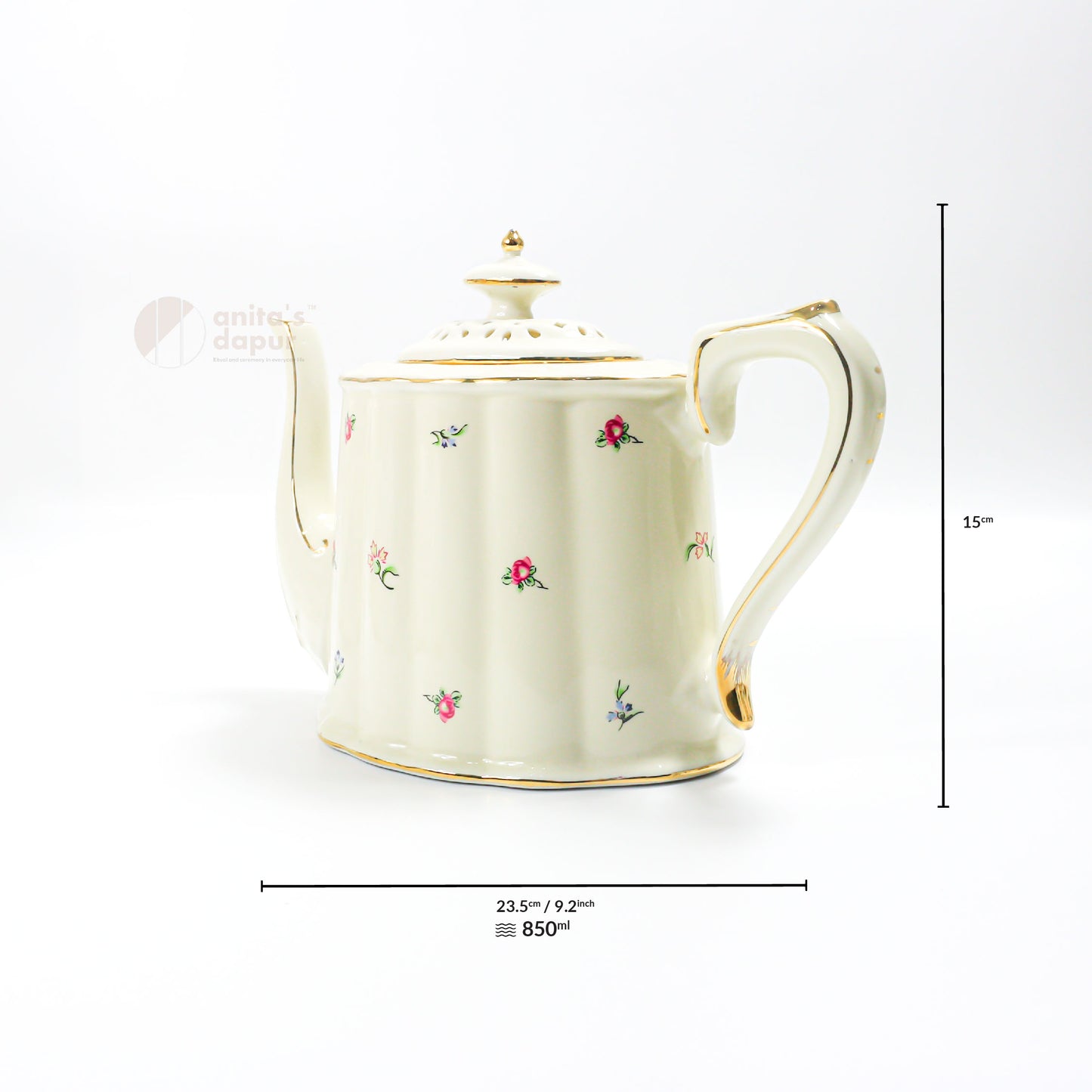 English Floral Cup Set