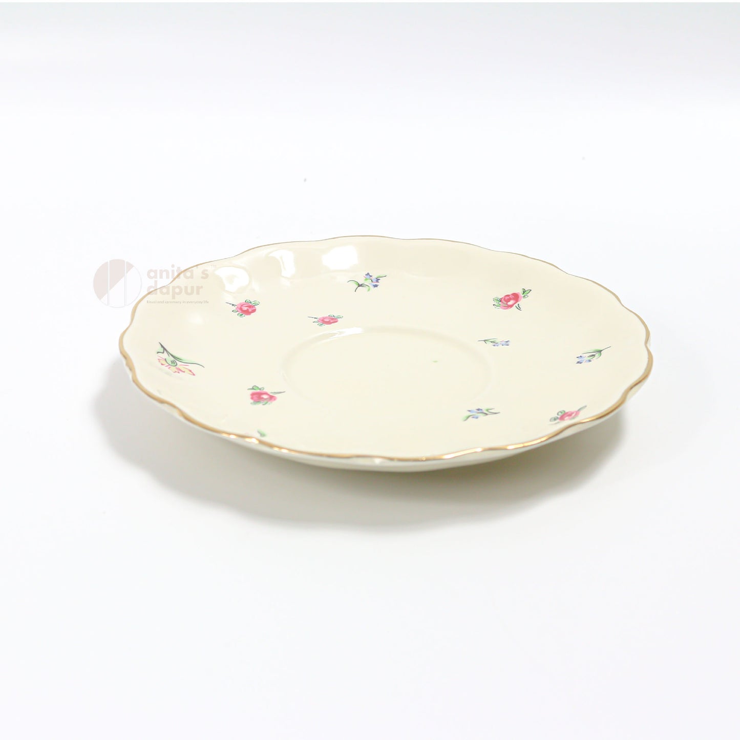 English Floral Cup & Saucer