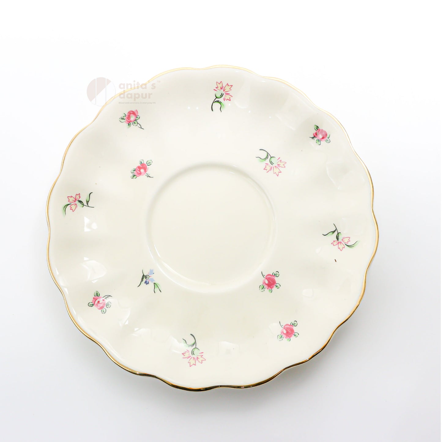 English Floral Cup & Saucer